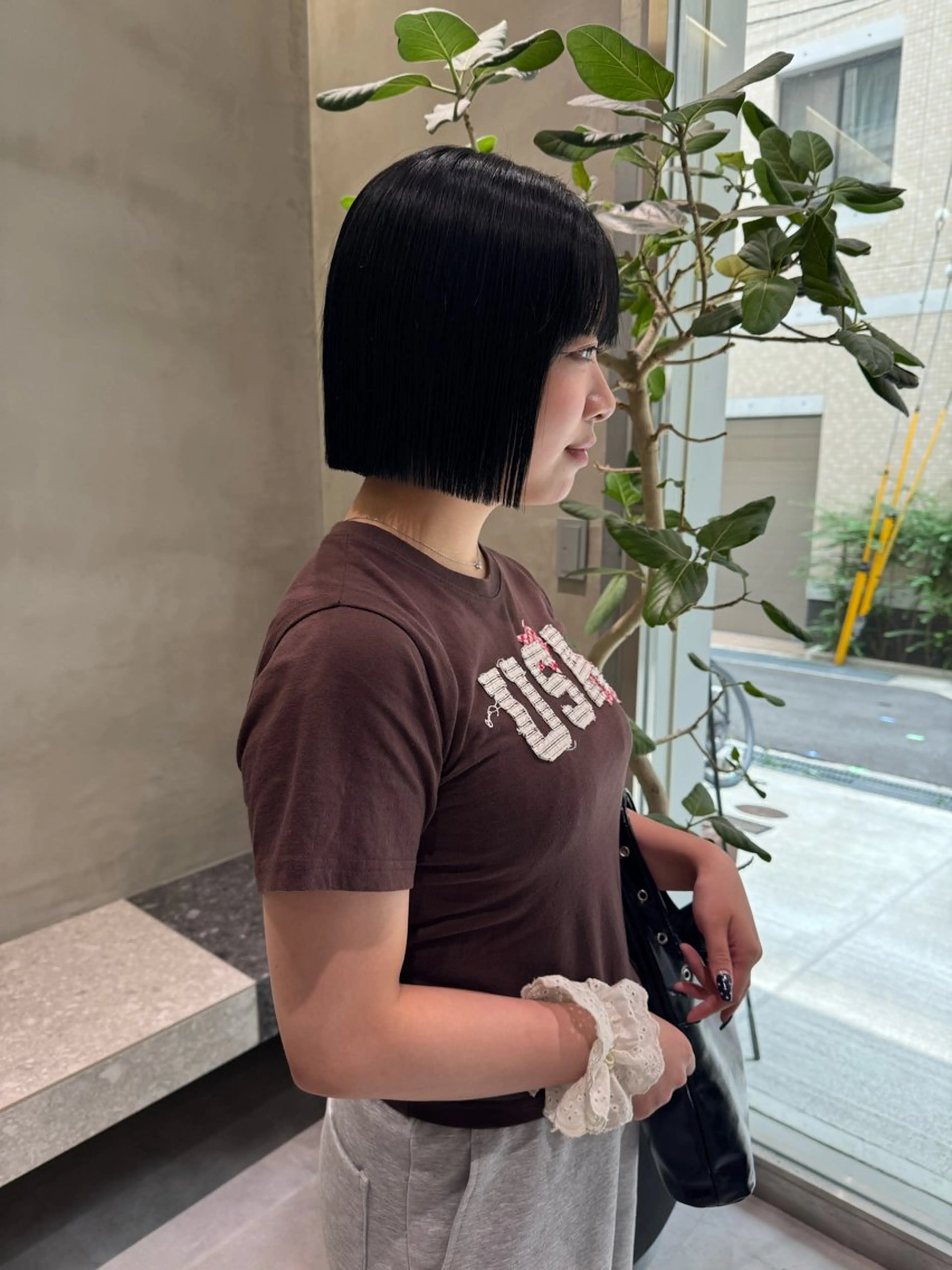 ショート カット ハルヒ/ハイトーン/ ボブのヘアスタイル