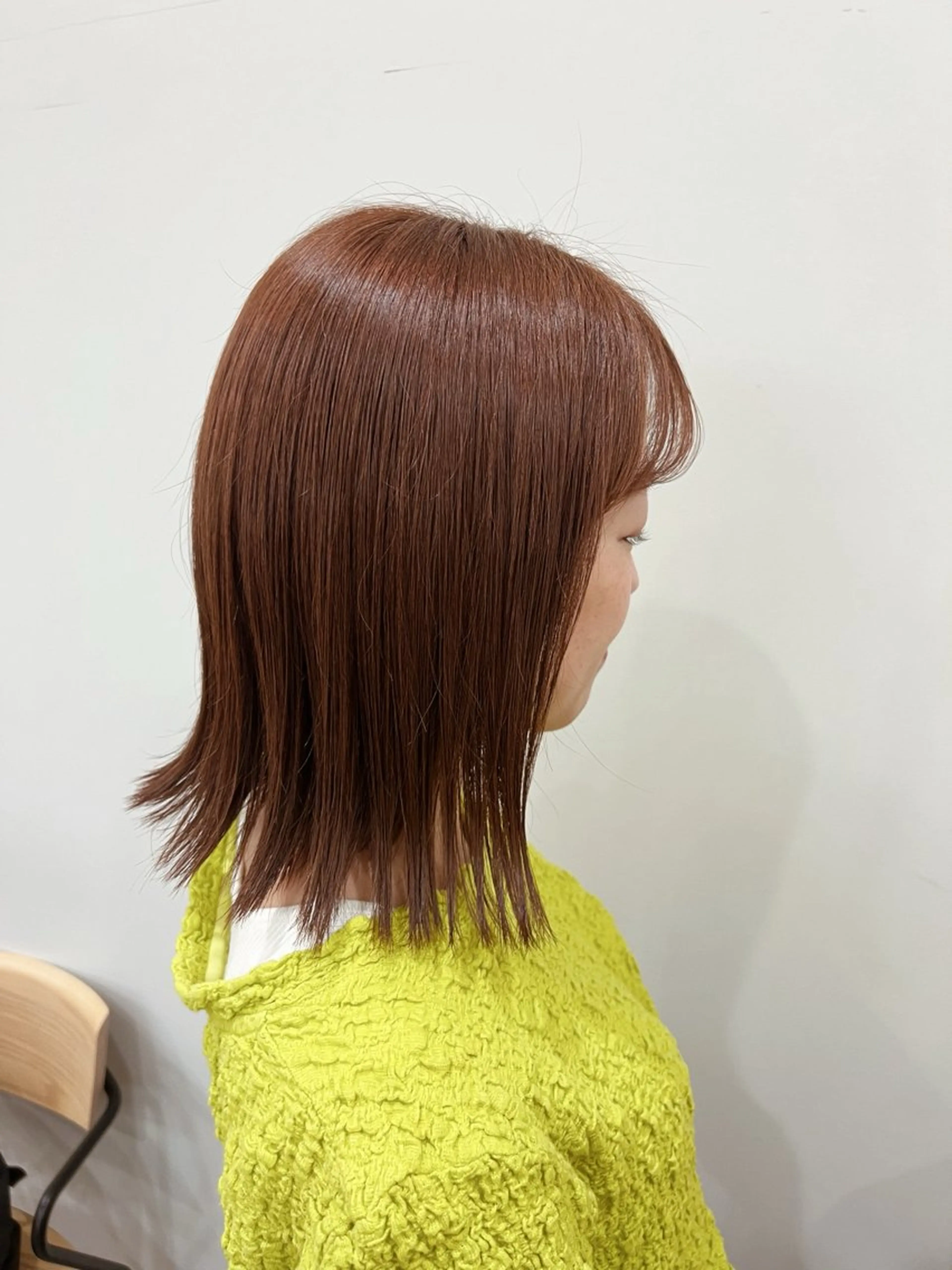 ミディアム 似合わせ/顔周り / レイヤーのヘアスタイル