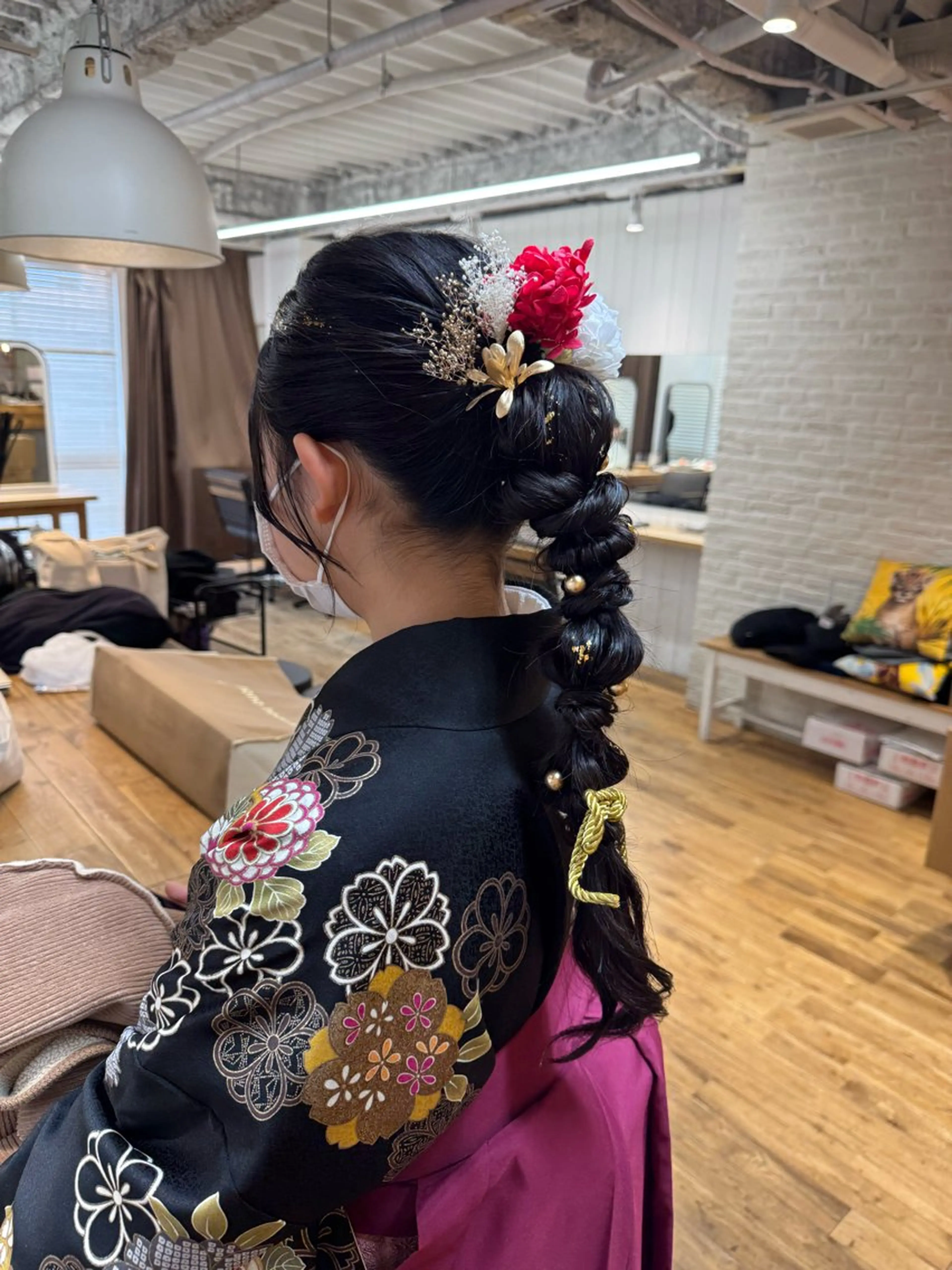 ヘアアレンジ ナカバチ ユイ🌼 Rizm greenのヘアスタイル