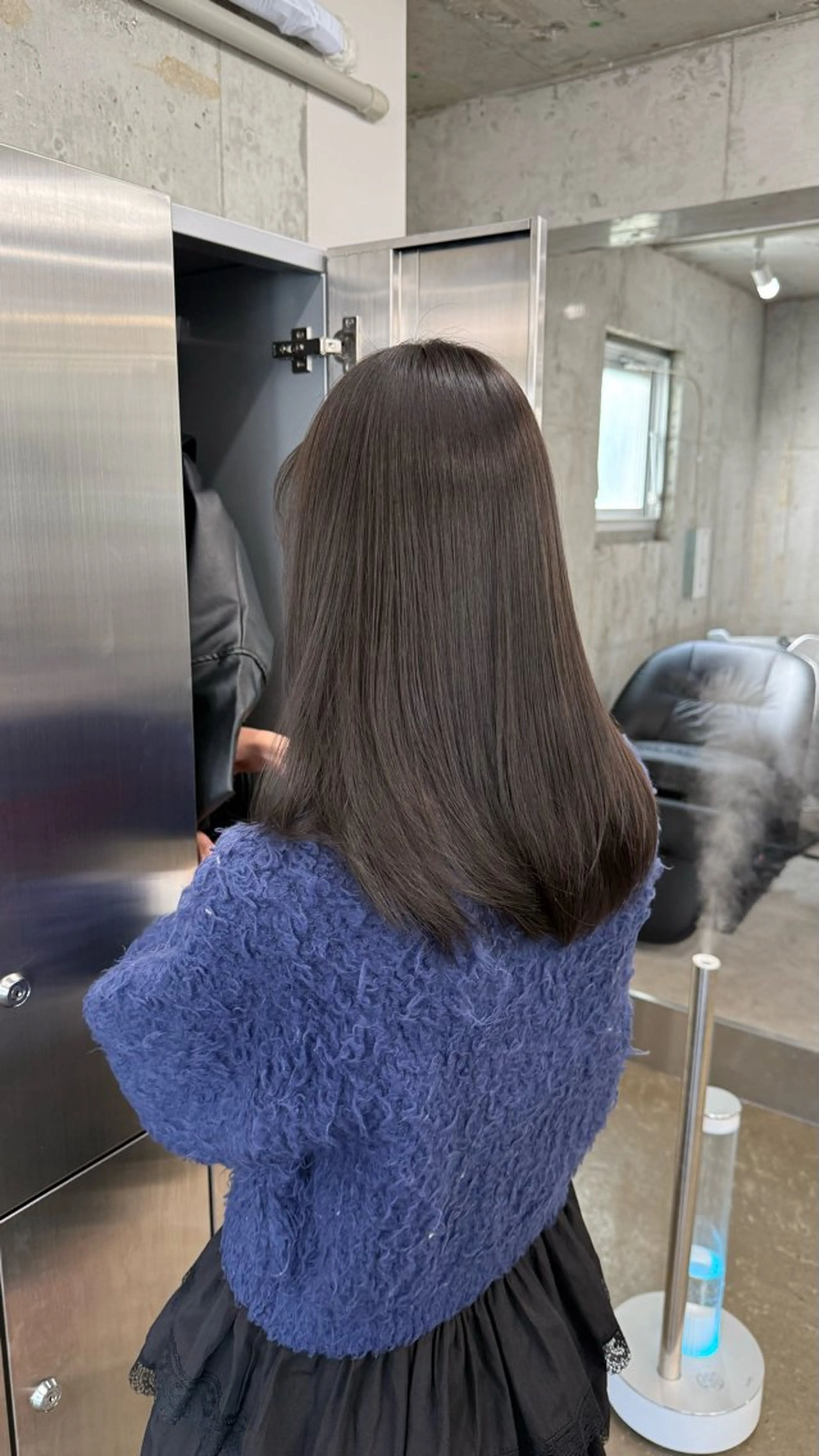 ミディアム カラー グレージュ オレンジ 高橋大樹/グレージュ 透明感/髪質改善のヘアスタイル