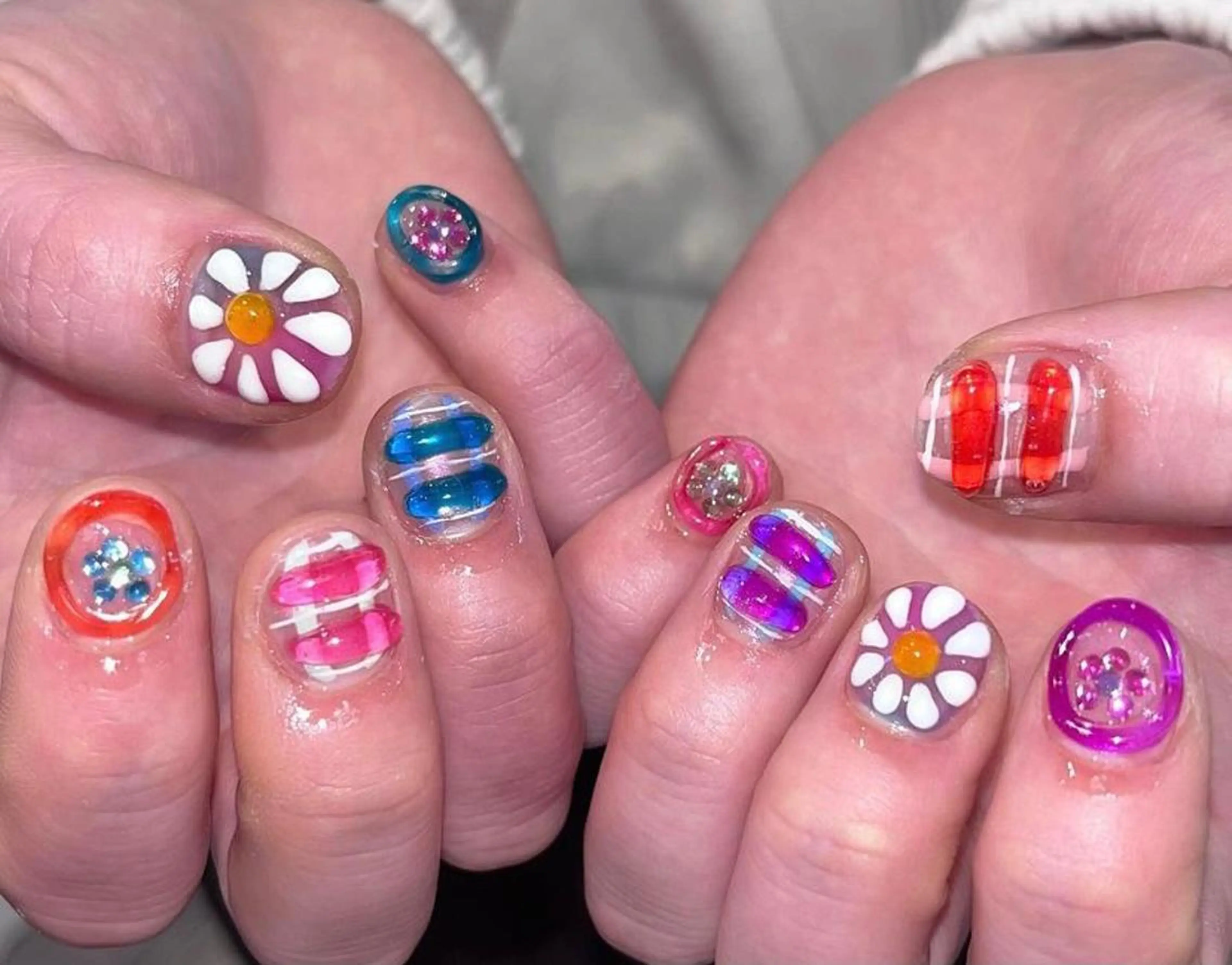 ネイル ぷっくりネイル ハンドネイル HARE &nail ☪️remiのヘアスタイル