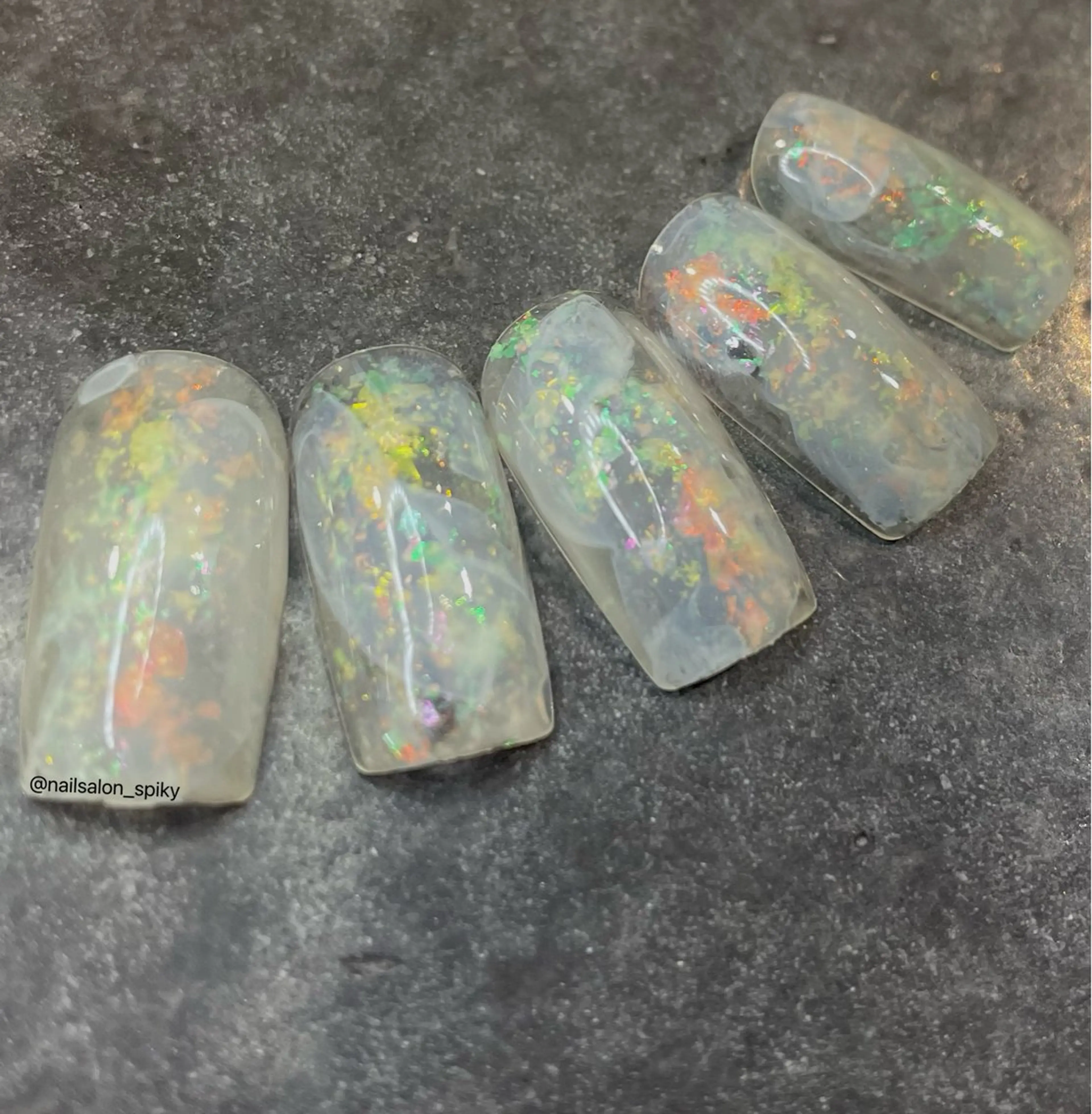 ネイル Spiky とうげ ふうかのネイルデザイン