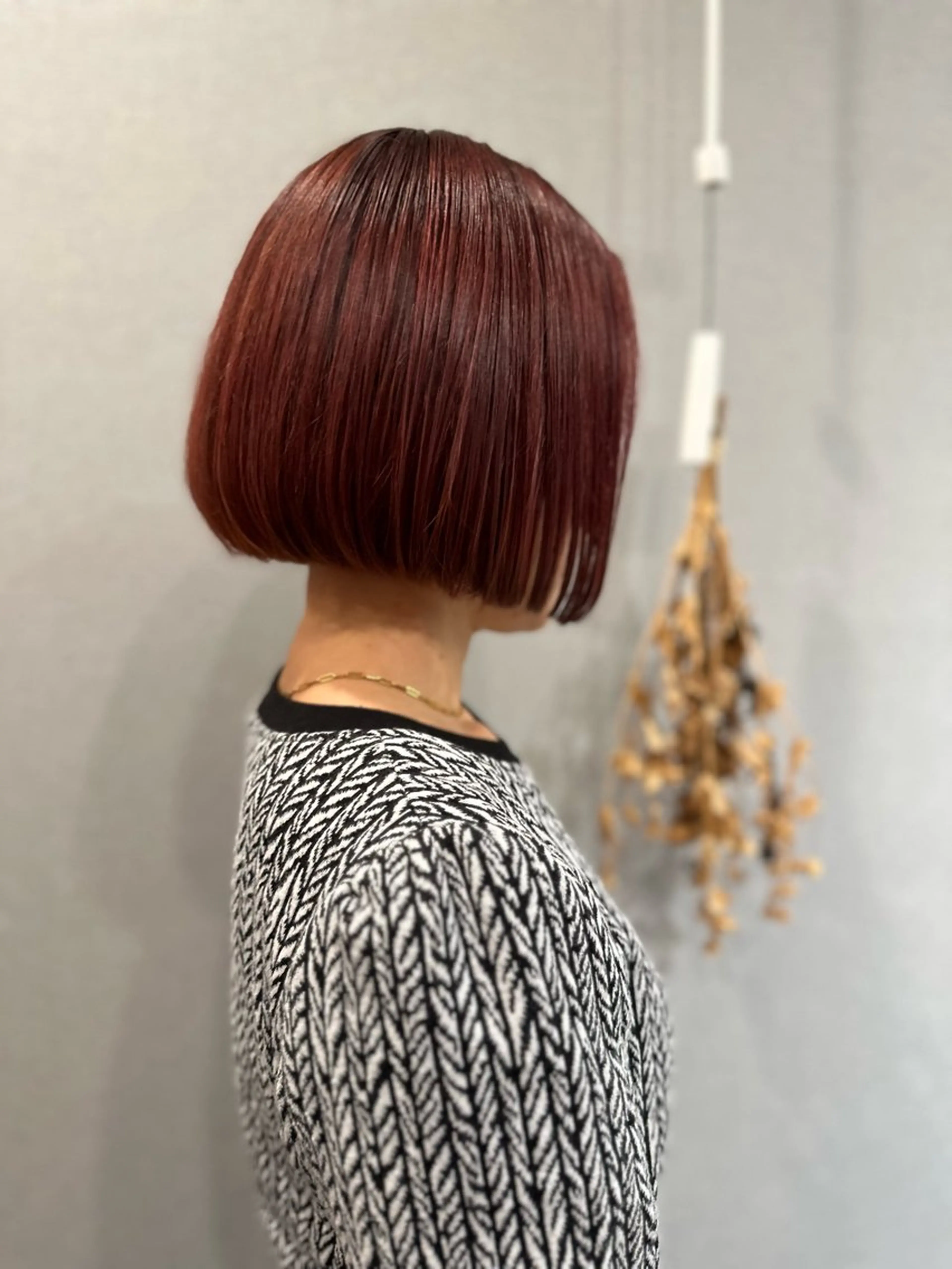 ショート カラー カット ヘアカラー トリートメント K Harukaのヘアスタイル