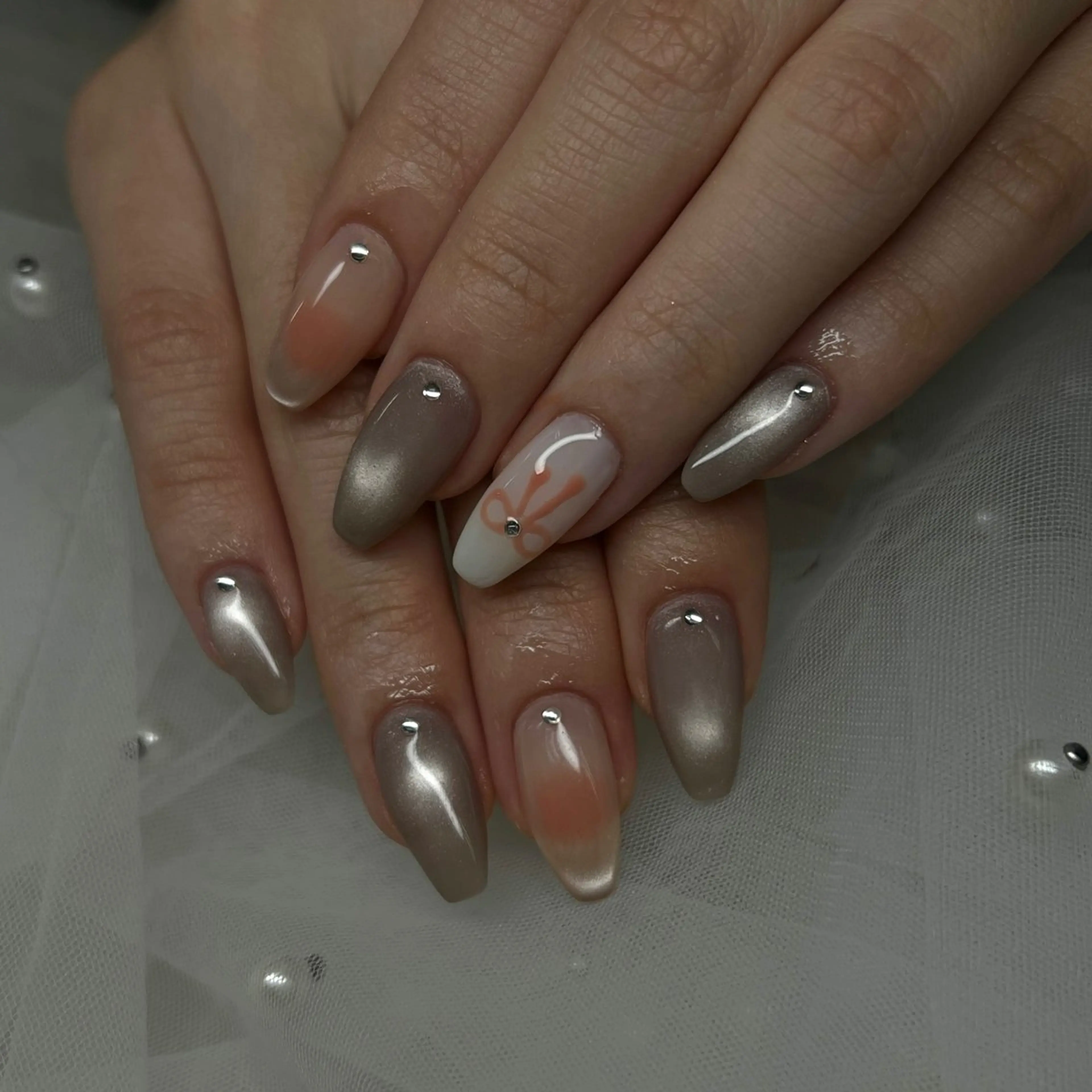 ネイル ハンドネイル tener Luna🧚のネイルデザイン