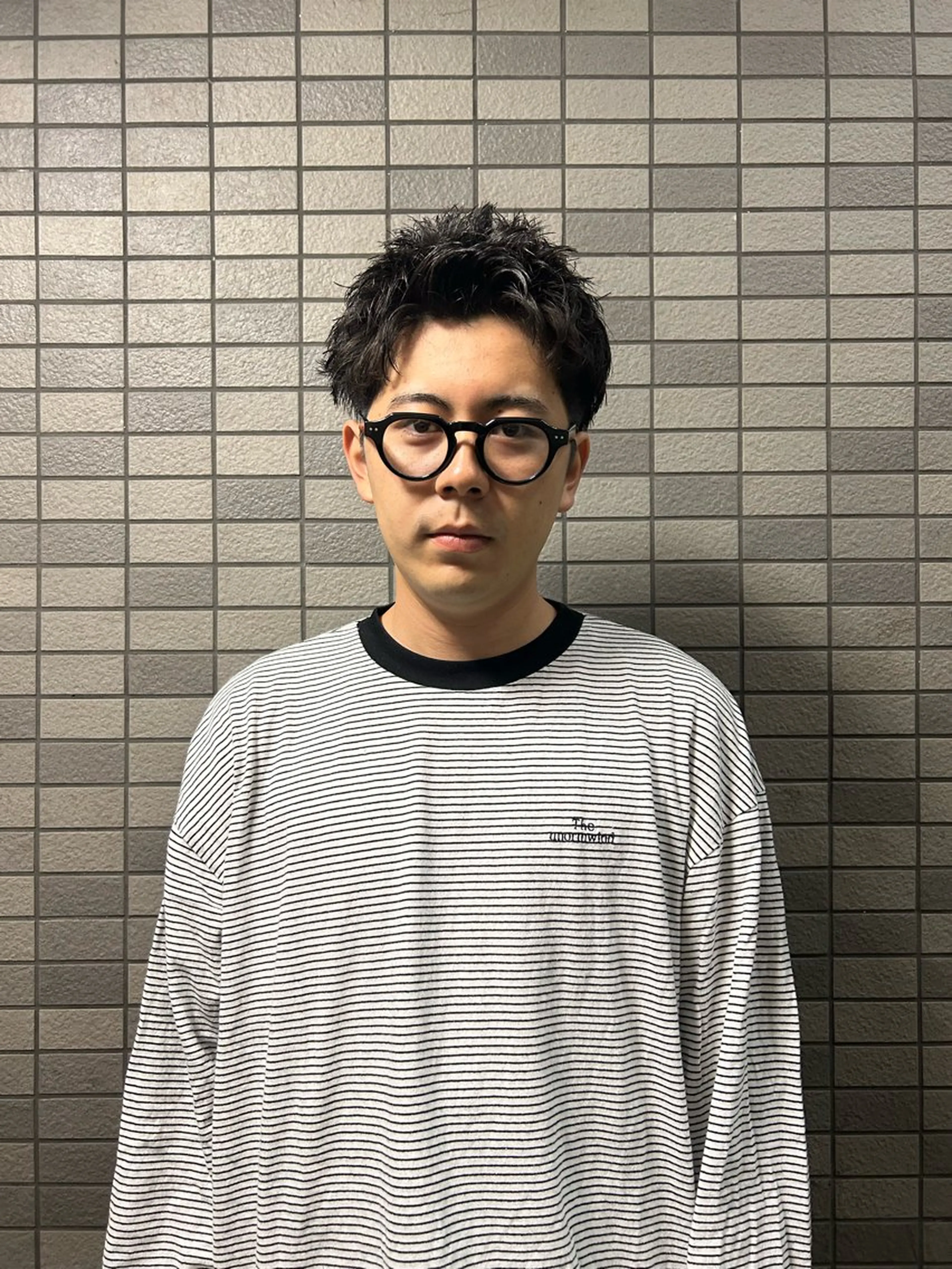 ショート パーマ メンズ メンズブリーチ メンズハイライト メンズインナーカラー メンズパーマ プードルパーマ カット パーマ トリートメント charme所属・💈メンズカット ✂︎伊藤大輝💈のヘアスタイル