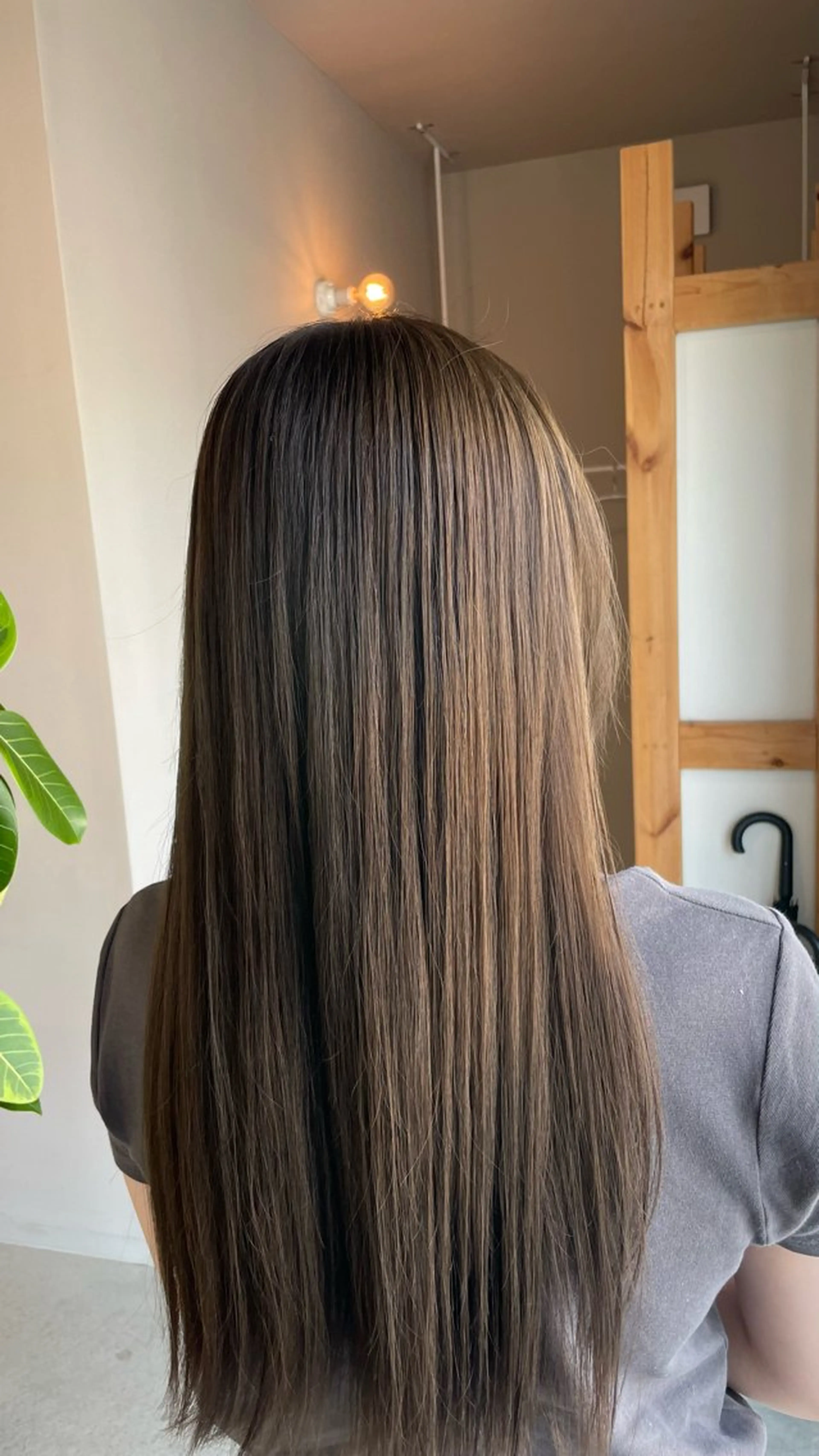 ロング カラー ベージュカラー hair terrace M所属・郡山/透明感カラー /馬場アンドレアのヘアスタイル