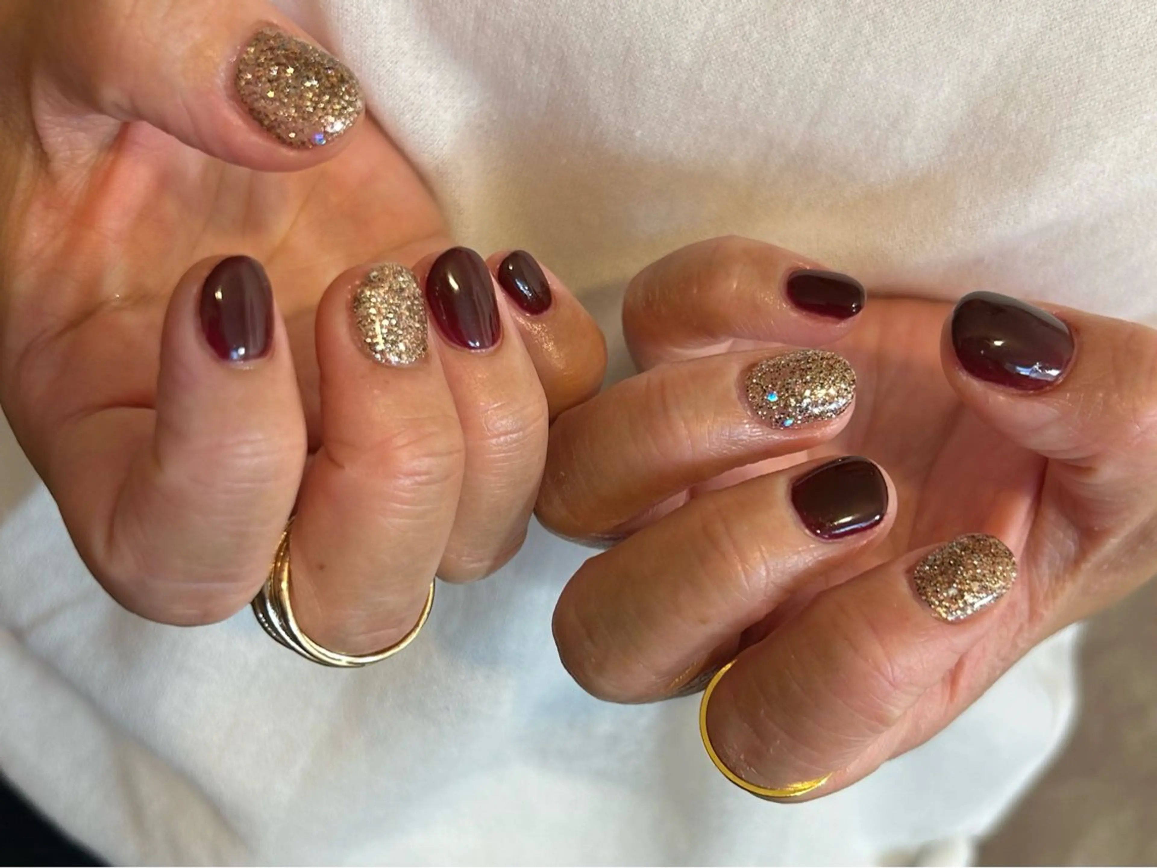 【オフ込み】ワンカラーorラメグラの写真