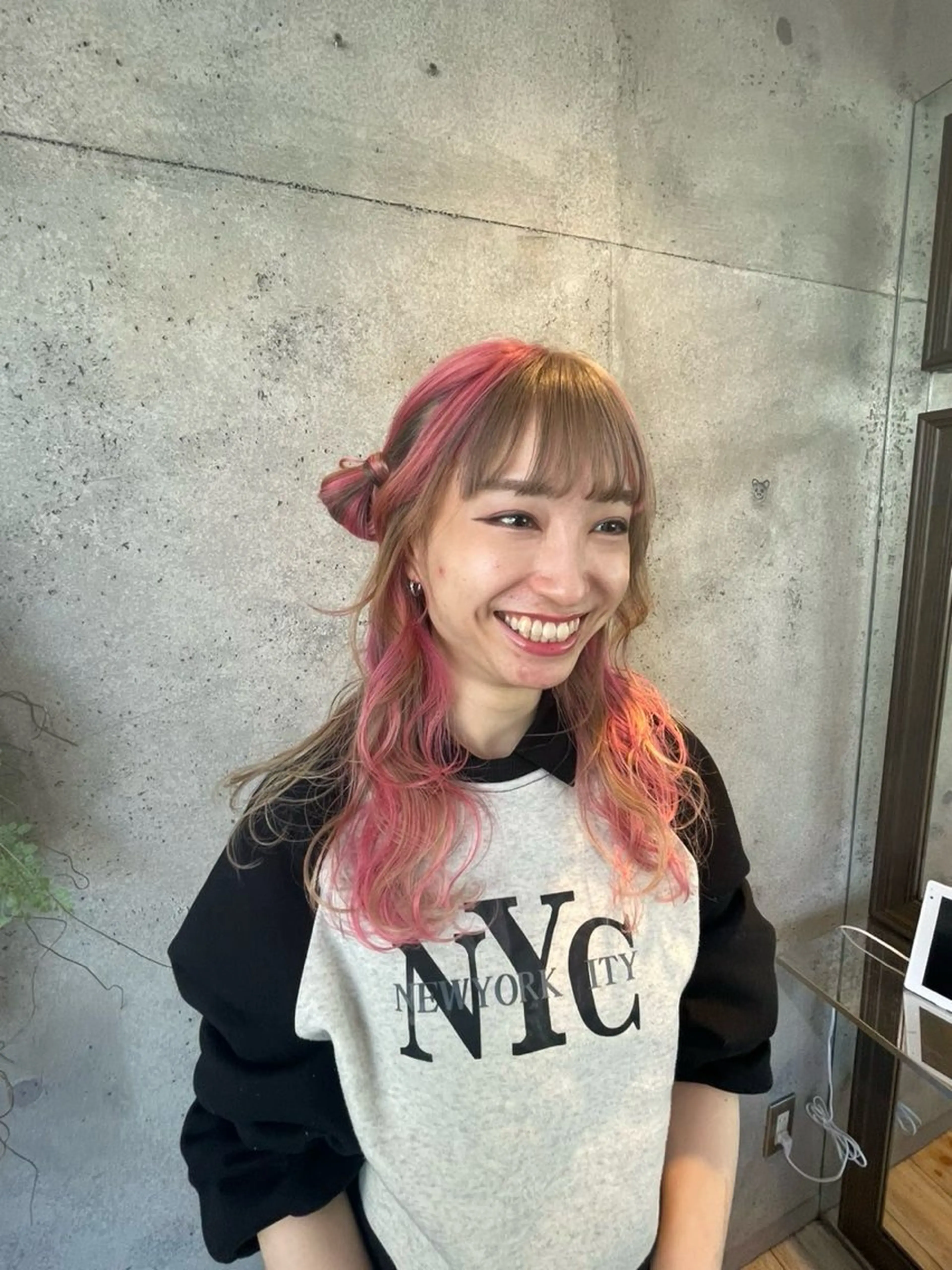 ロング カラー PooL ♥ かたやま ひなこのヘアスタイル