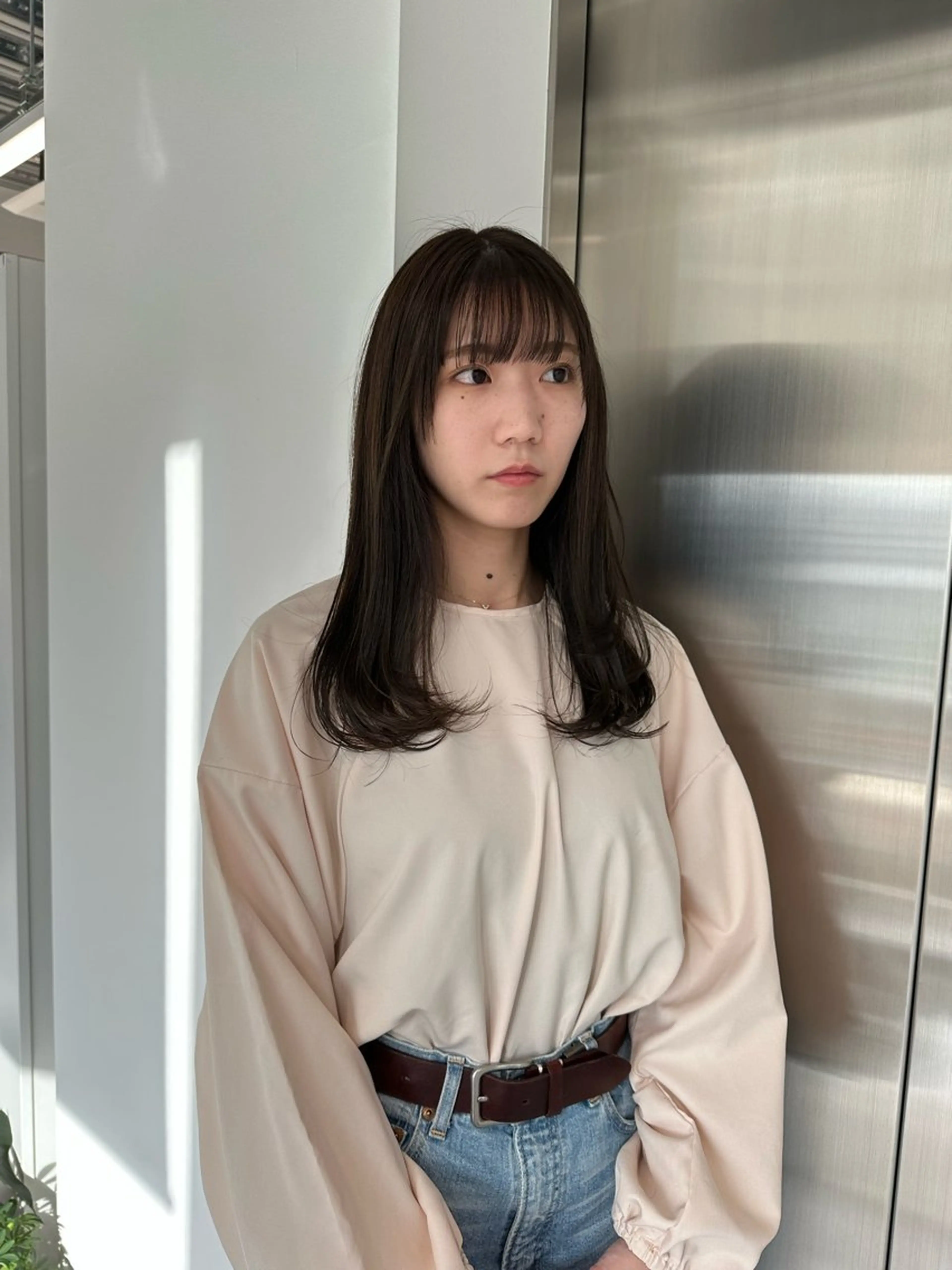 セミロング カラー キッズ オトナヘア🌸 harukaのヘアスタイル