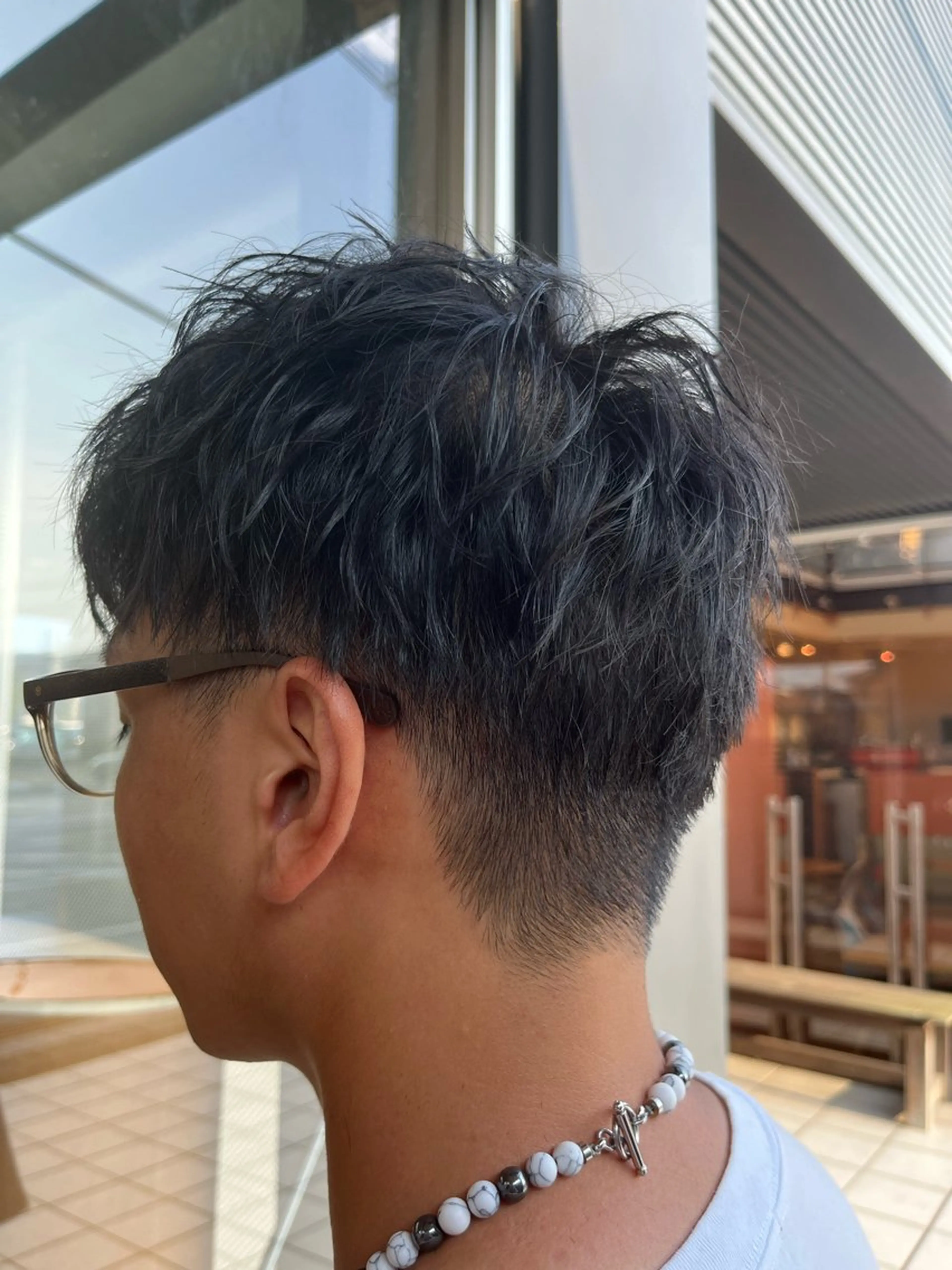 メンズ メンズパーマ 長南 やよいのヘアスタイル