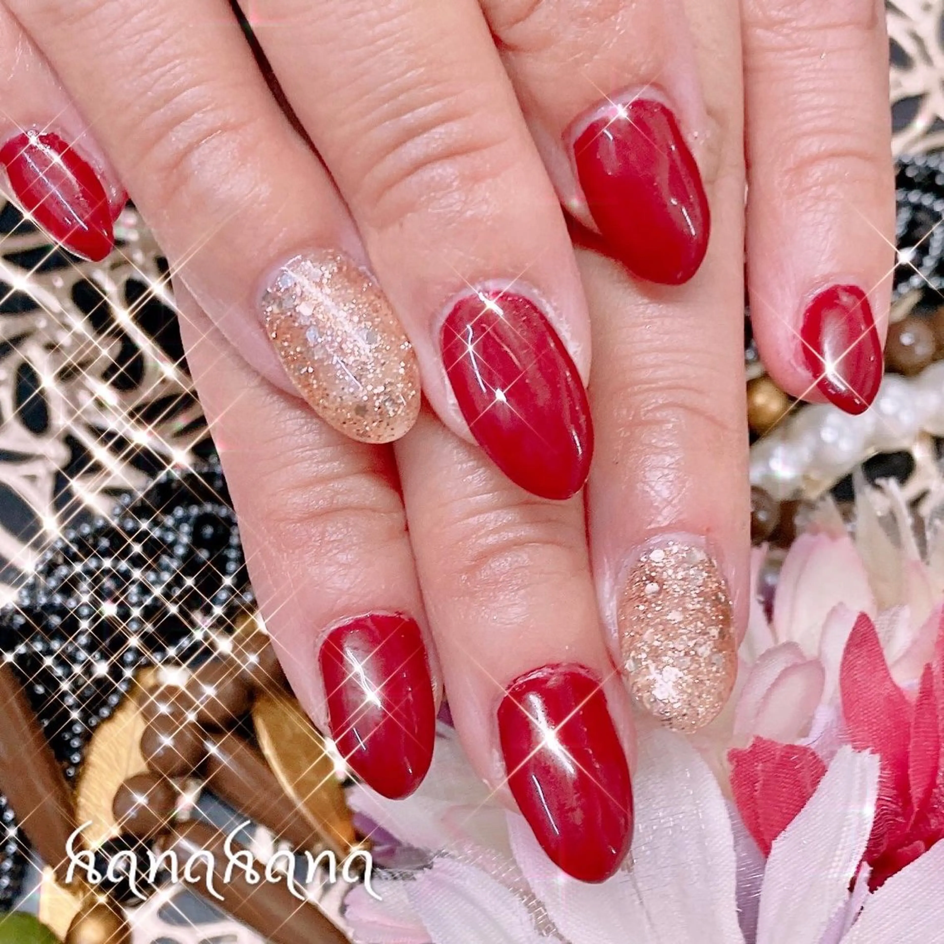 ネイル ジェルネイル HANAHANAのネイルデザイン