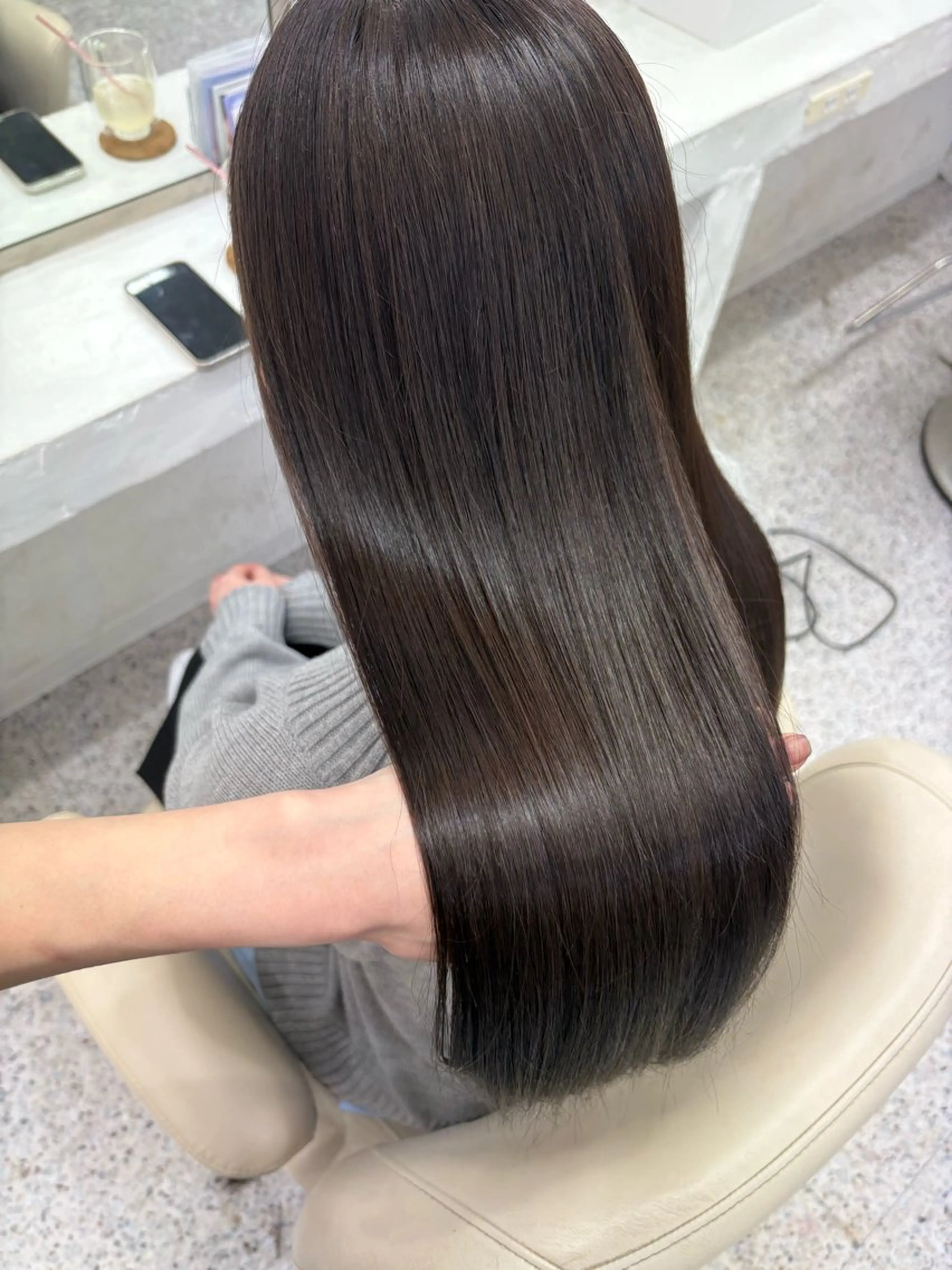 ロング カラー 髪質改善 LOMARLIE JURIAのヘアスタイル