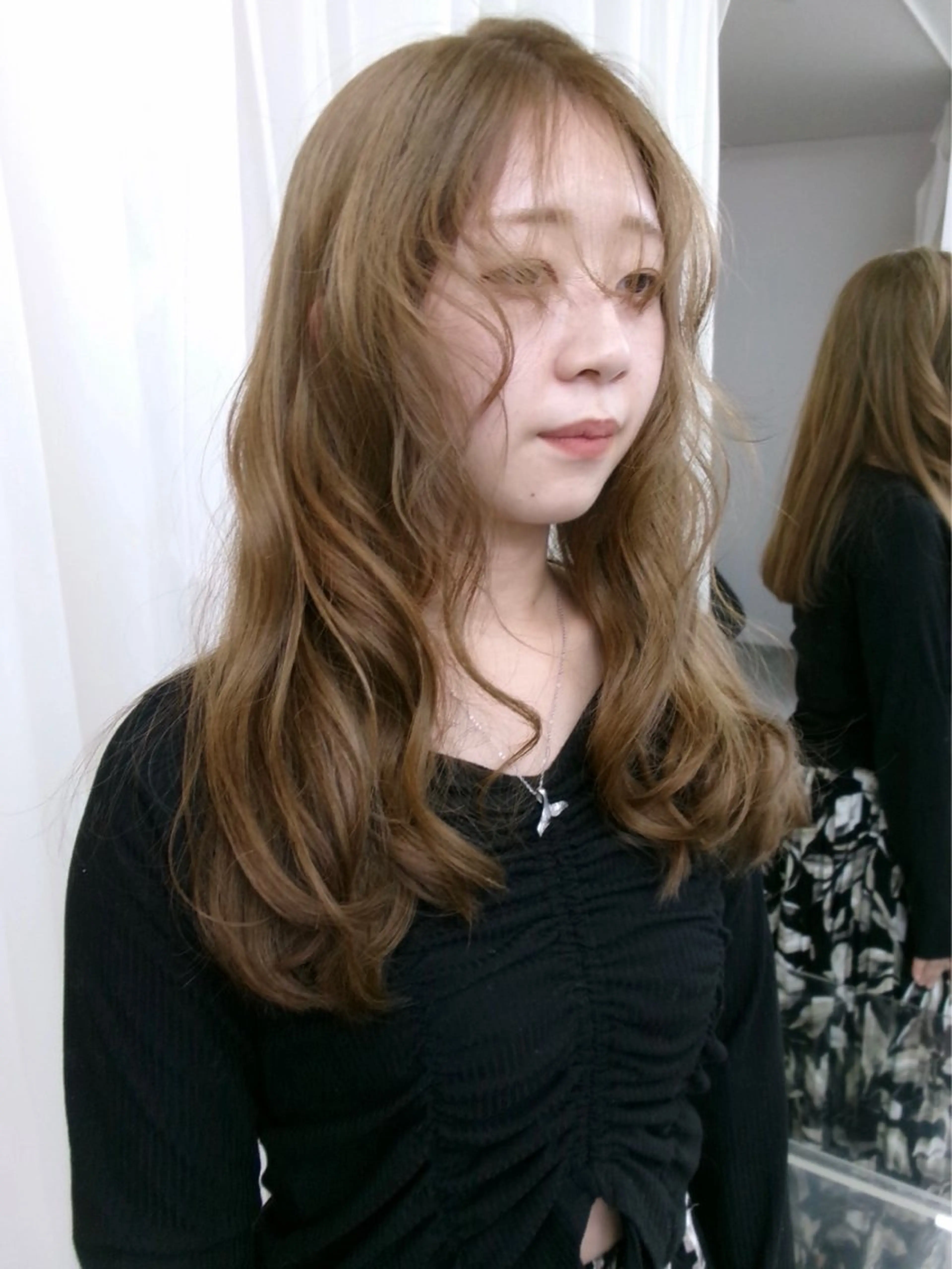 ロング カラー 太田 妃香/岡崎美容室のヘアスタイル