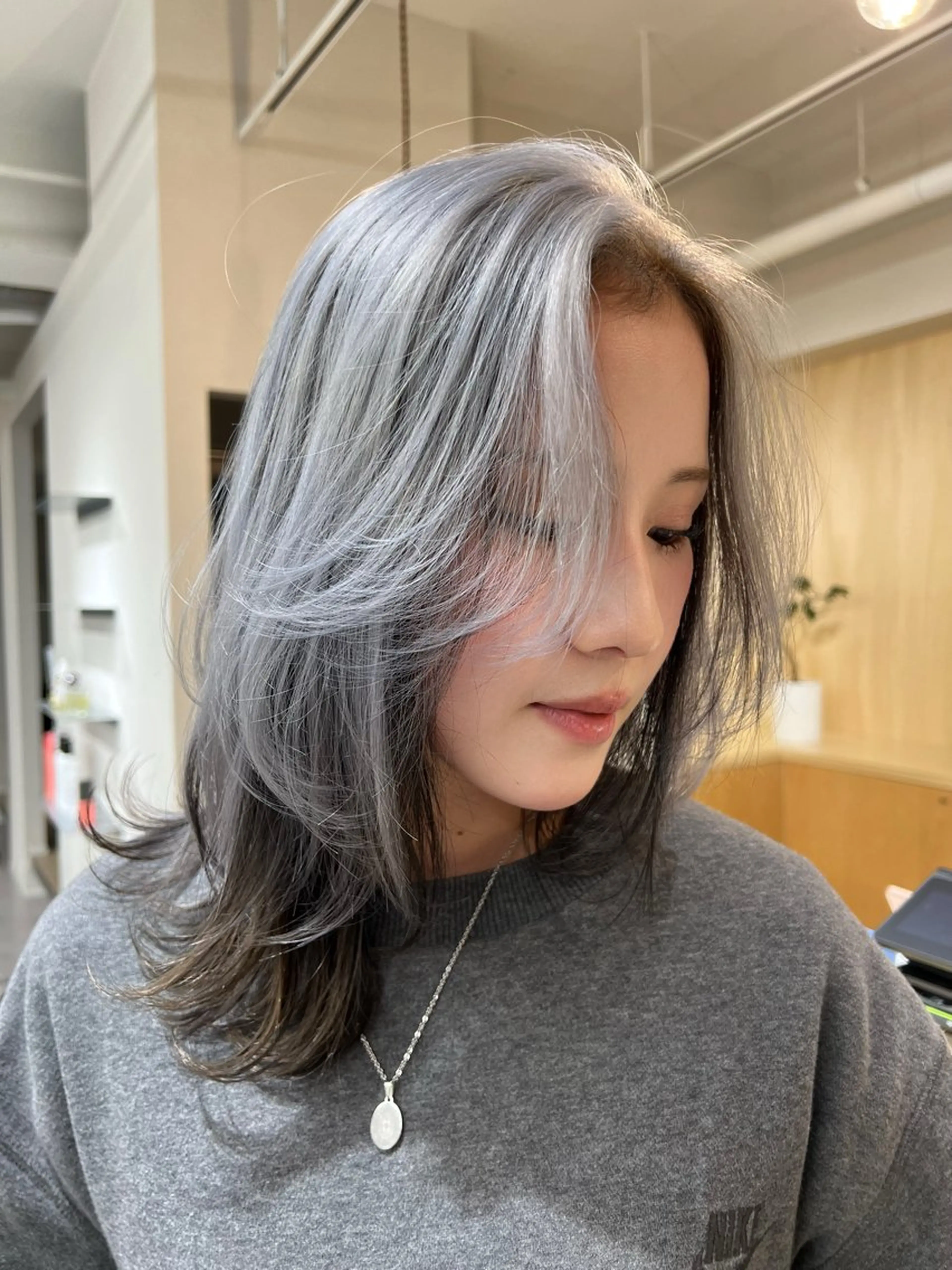 \\ ロング // カット+ダブルカラー(ケアブリーチ)+トリートメント 2ブリーチプラス¥2000の写真