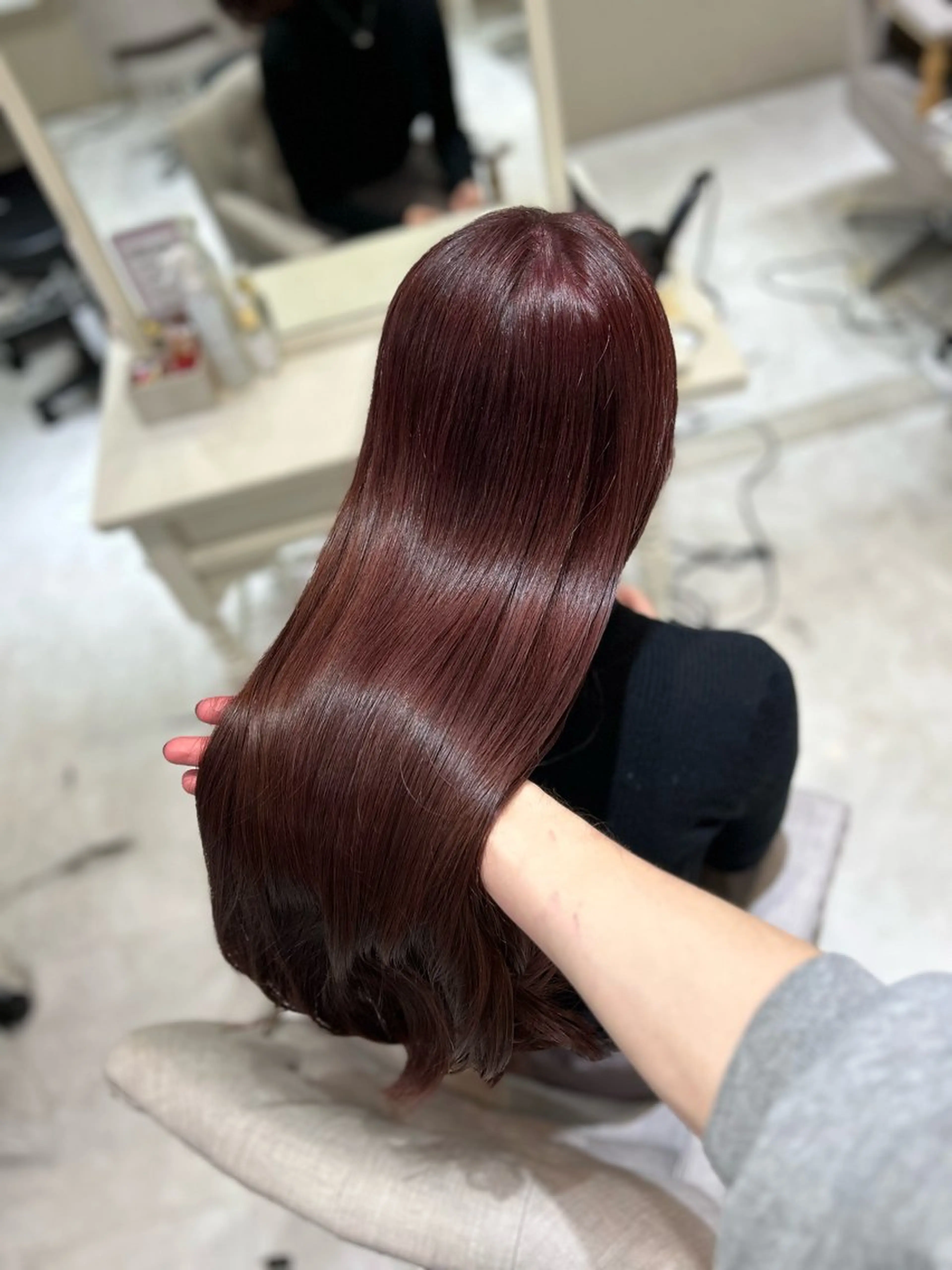 ロング カラー ヘアカラー トリートメント Core Haruのヘアスタイル