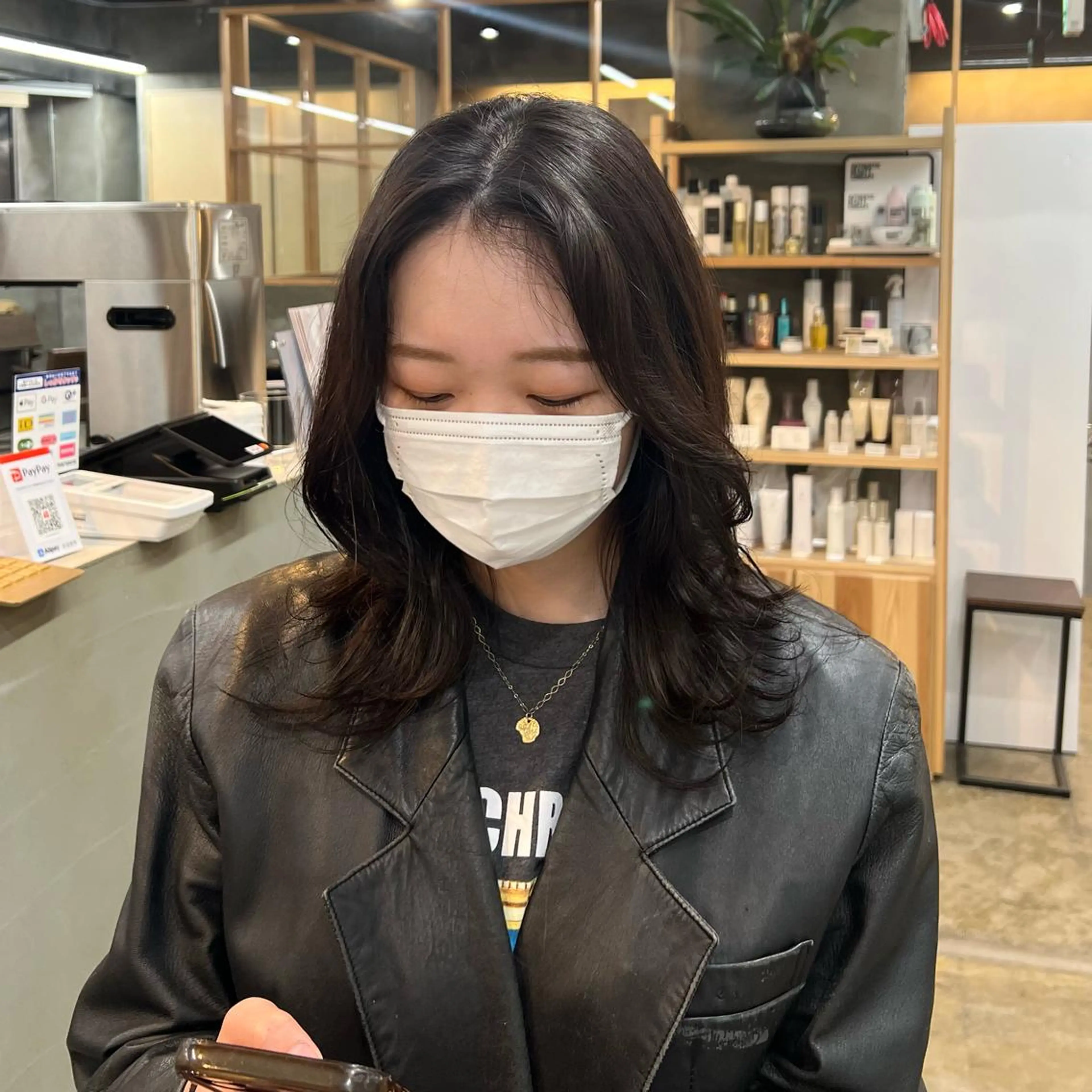 セミロング freera kyoto  河原町三条店所属・freera 希帆 kihoのヘアスタイル