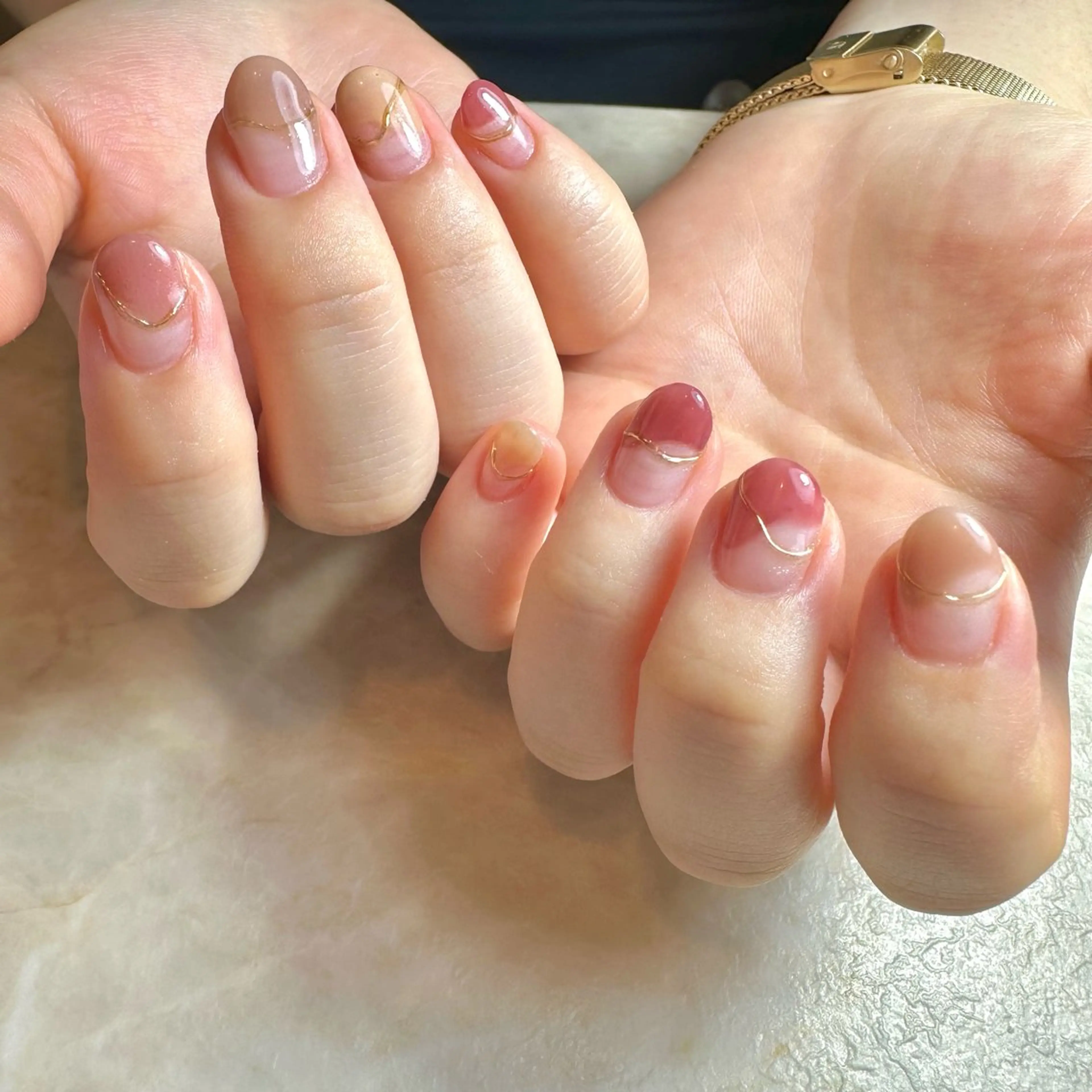 ネイル ハンドネイル フットネイル GéRanium Harukaのネイルデザイン