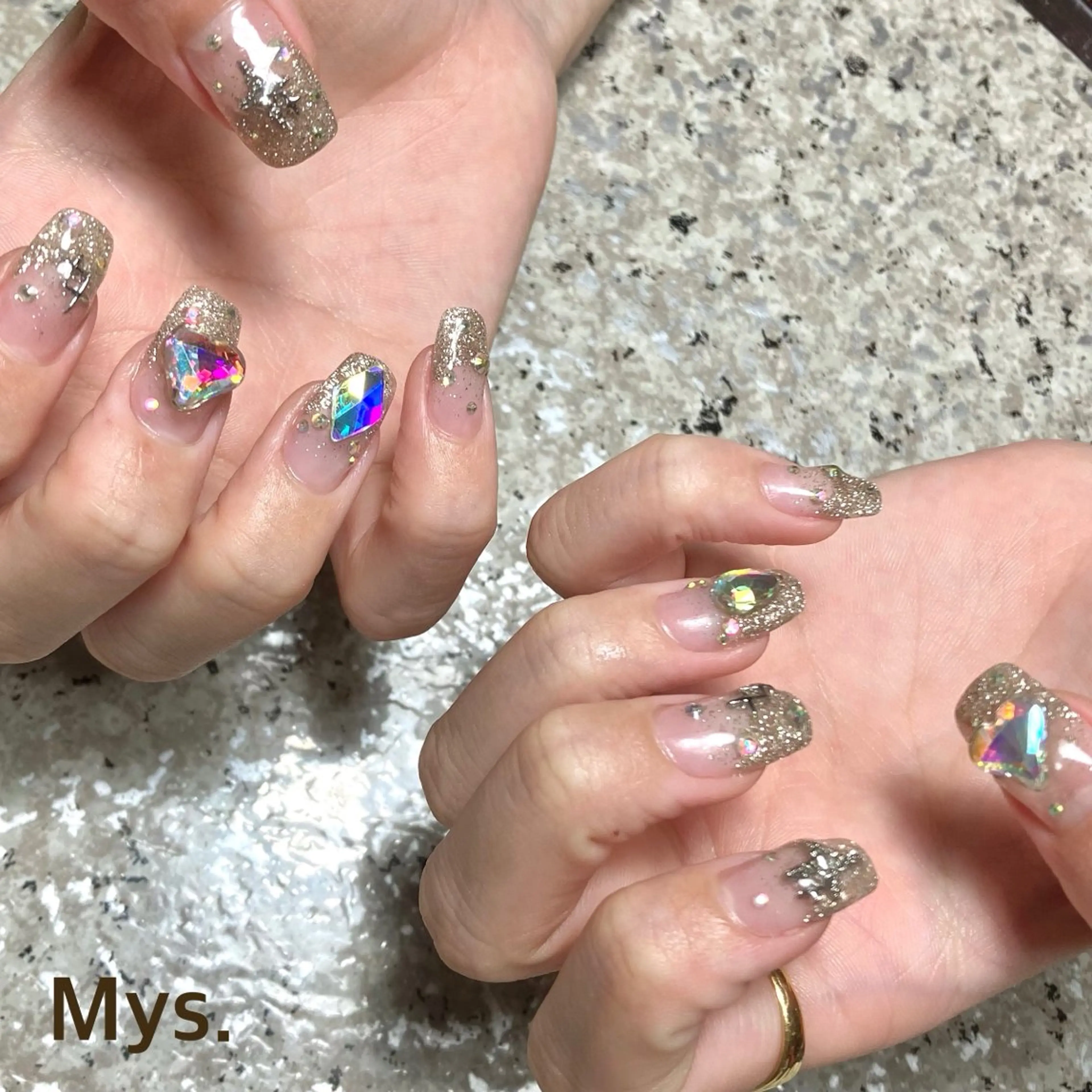 ネイル ハンドネイル Mys. 三上紗紀のネイルデザイン