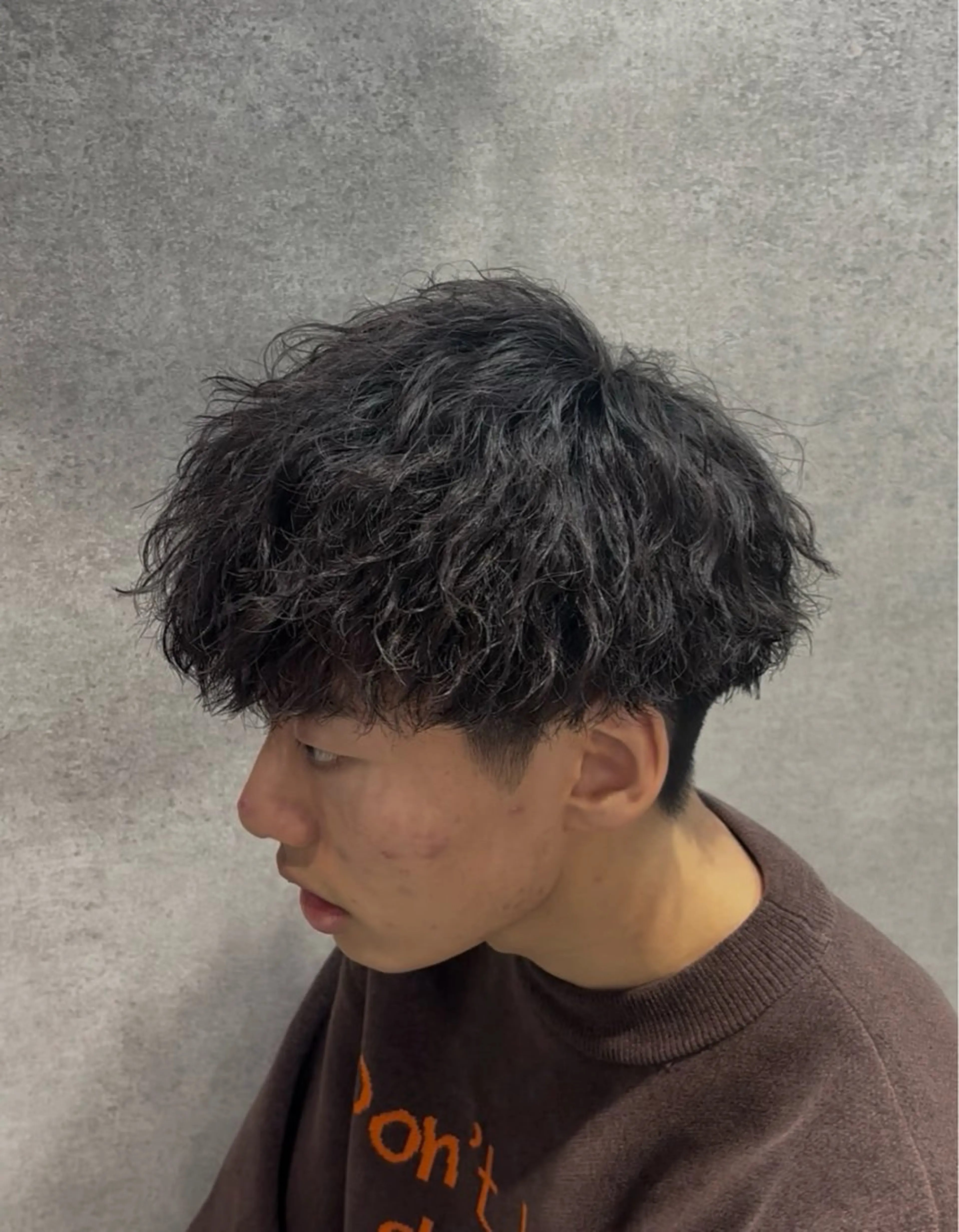 ショート パーマ メンズ メンズパーマ ツイストスパイラルパーマ スパイラルパーマ トレンド🔥メンズ 特化⚡️網野裕希のヘアスタイル