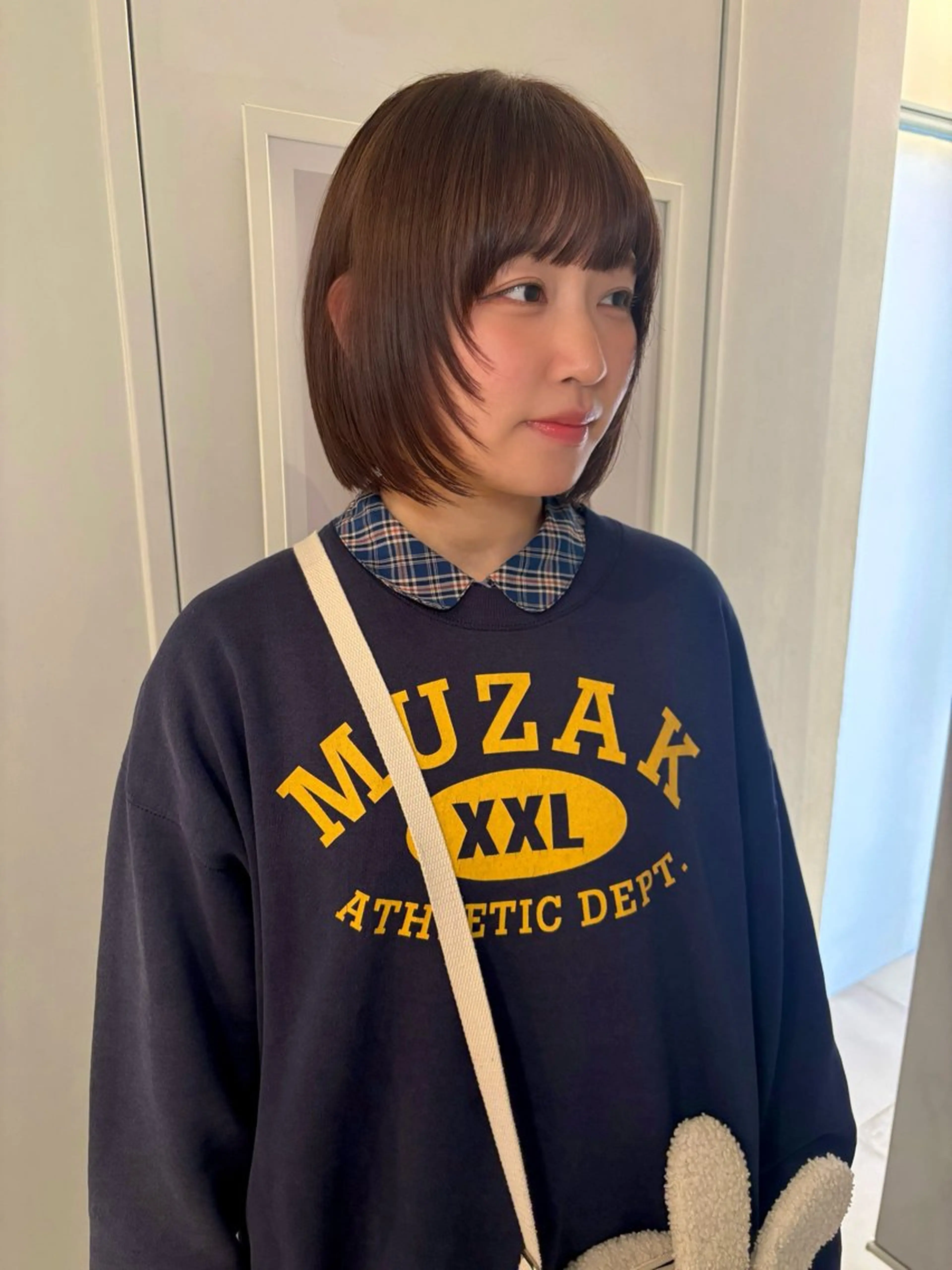 ショート riria/ボブ /ブラウンカラー🎀のヘアスタイル