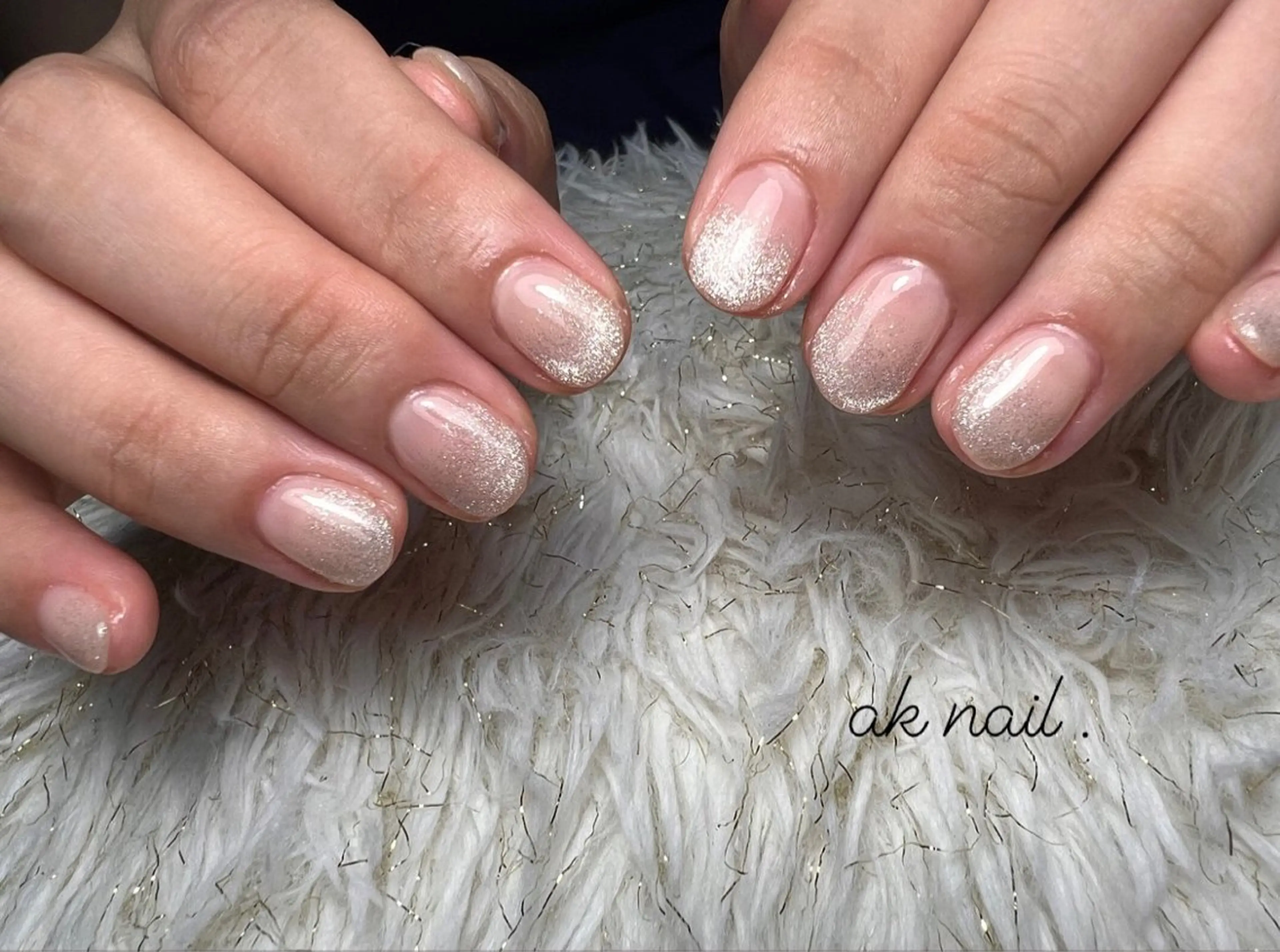 ネイル マグネットネイル ハンドネイル ak nail .のネイルデザイン