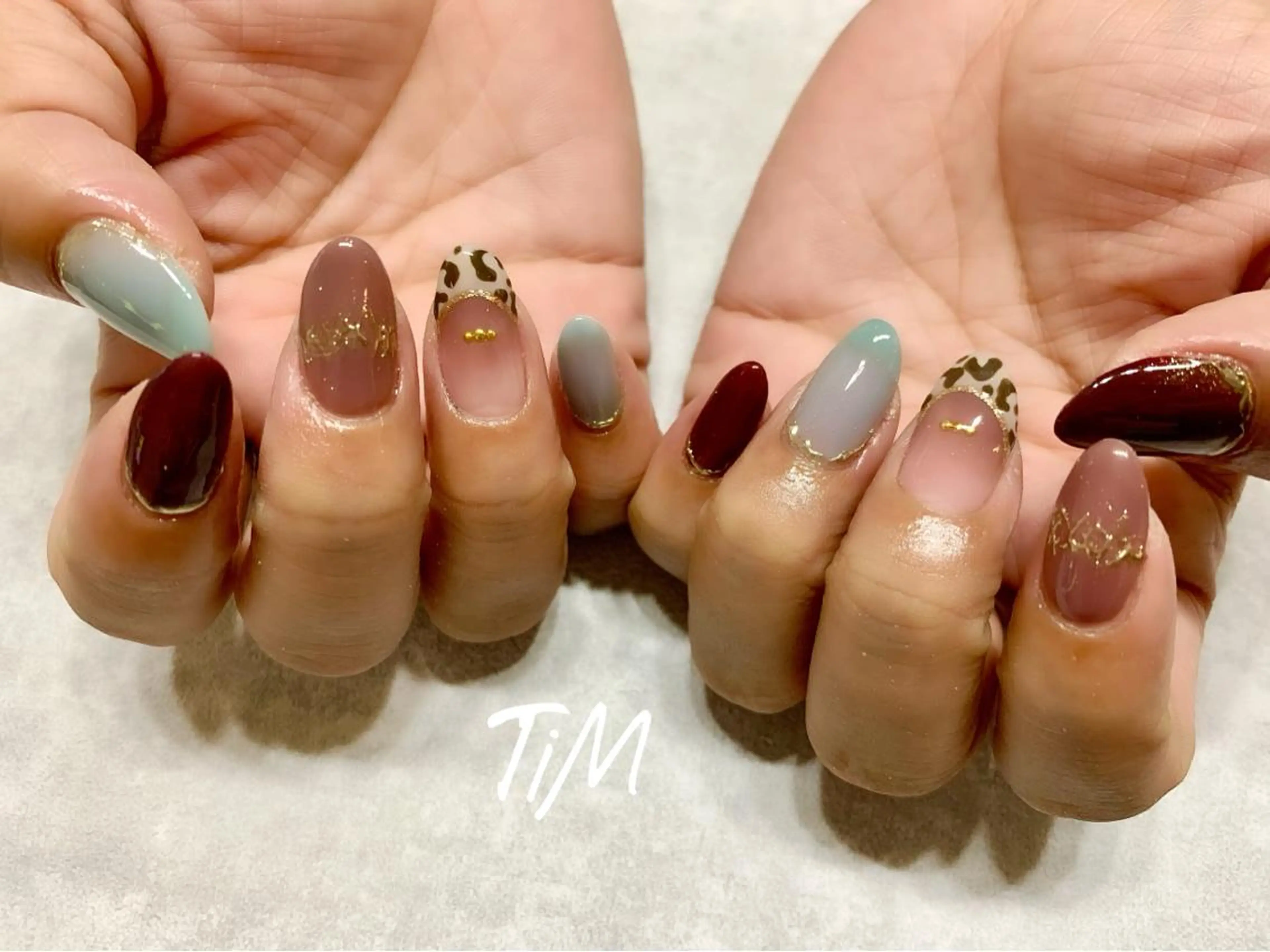 ショート ネイル Beauty Studio TiM所属・TiM【ティム】 近鉄八尾店のネイルデザイン