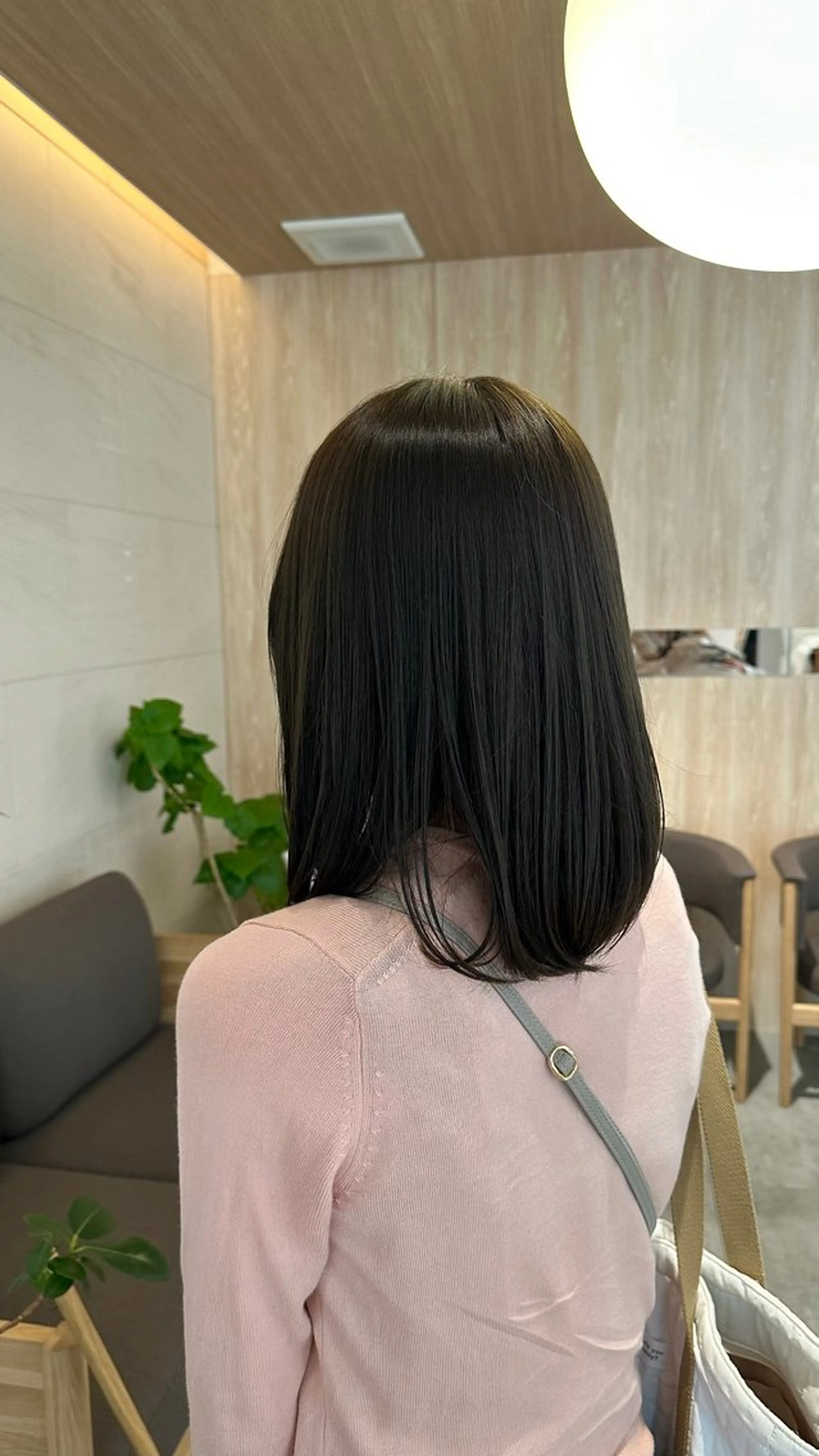 ミディアム 大島 希美のヘアスタイル