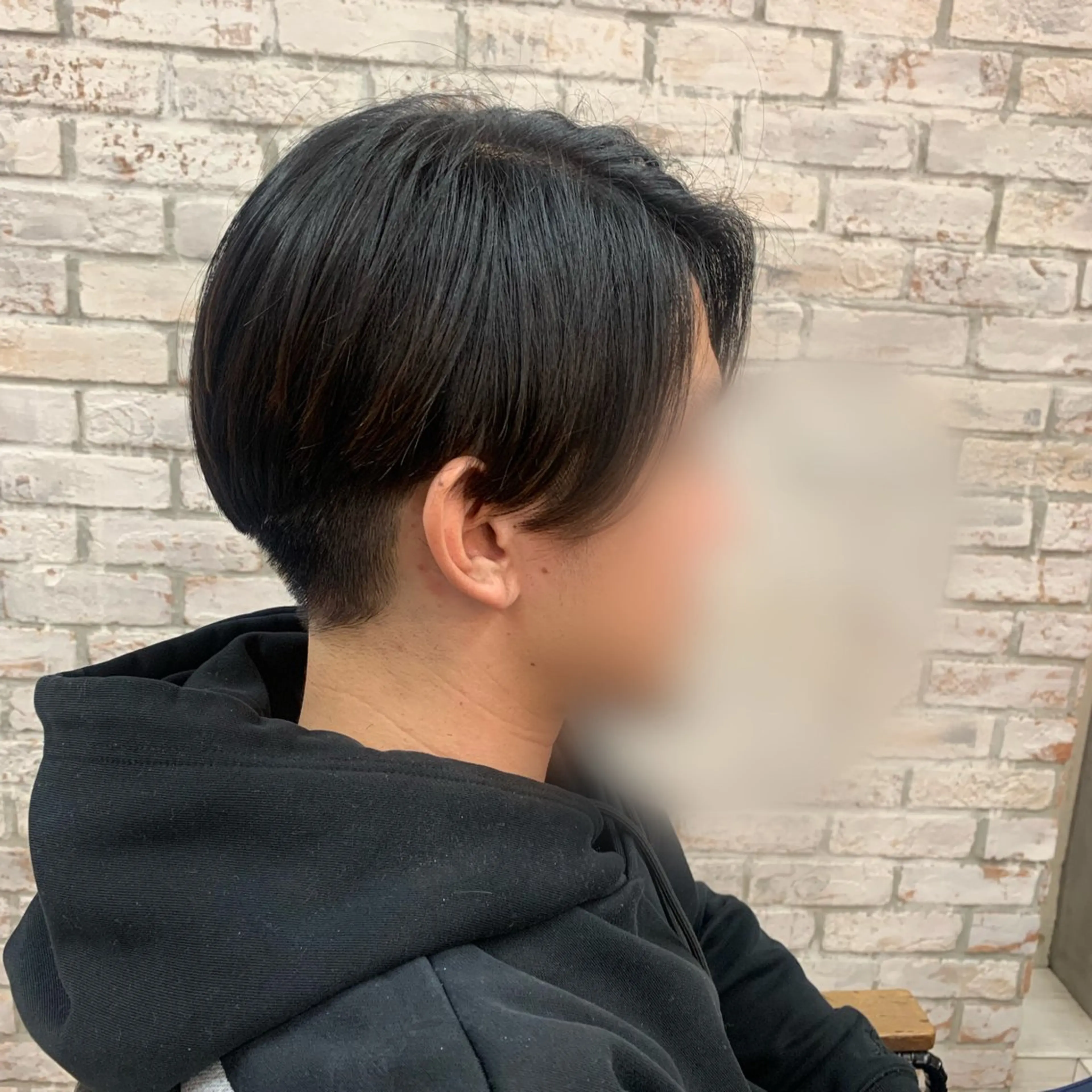 ショート メンズ センターパート Hair art chiffon 川口店所属・レディースカット💎 INA️🫧のヘアスタイル