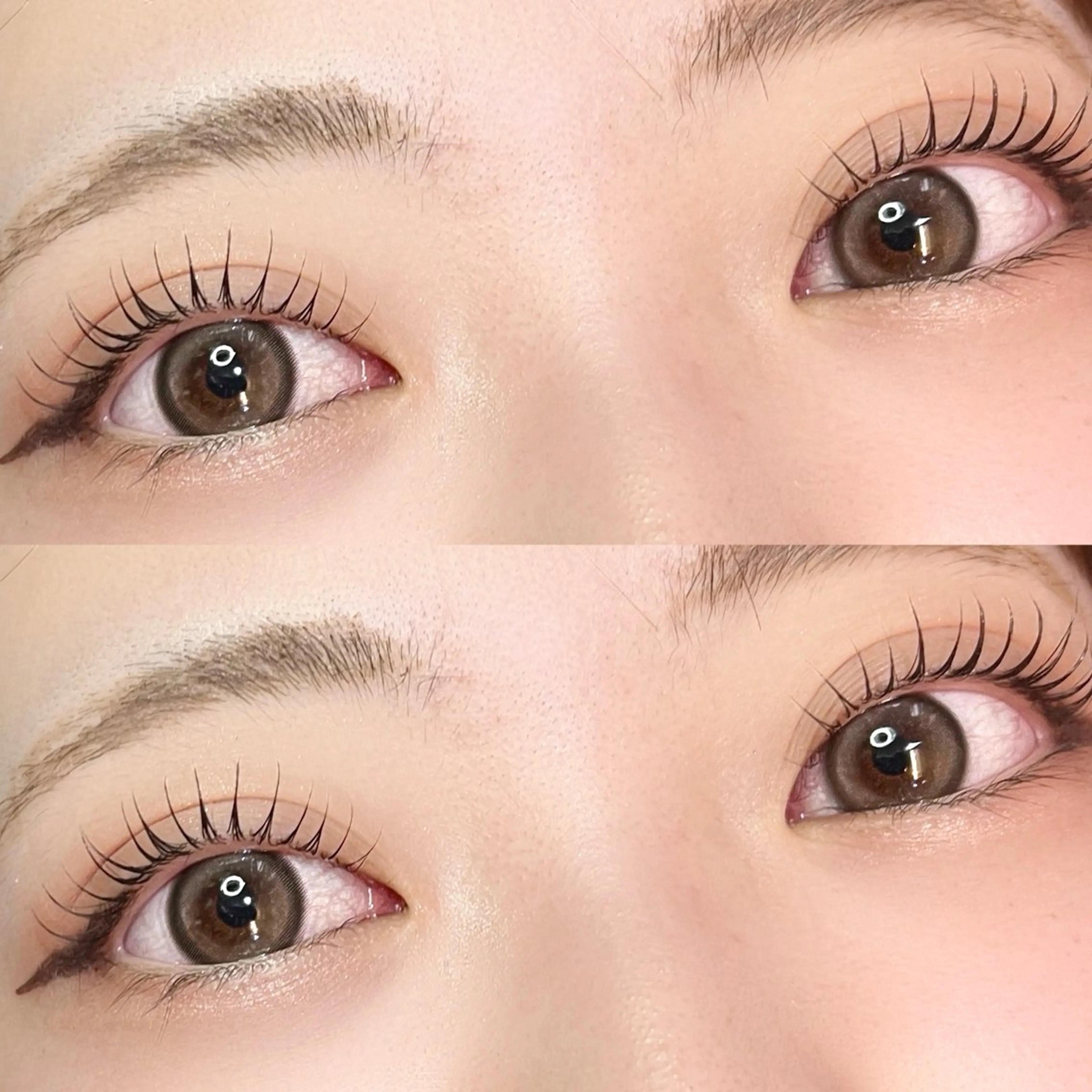 マツエク・マツパ 束感まつ毛 パリジェンヌラッシュリフト まつげパーマ 一重×まつ毛パーマ ワンホンマツエク fein.Ruka ♡垢抜け美眉のマツエク・マツパデザイン