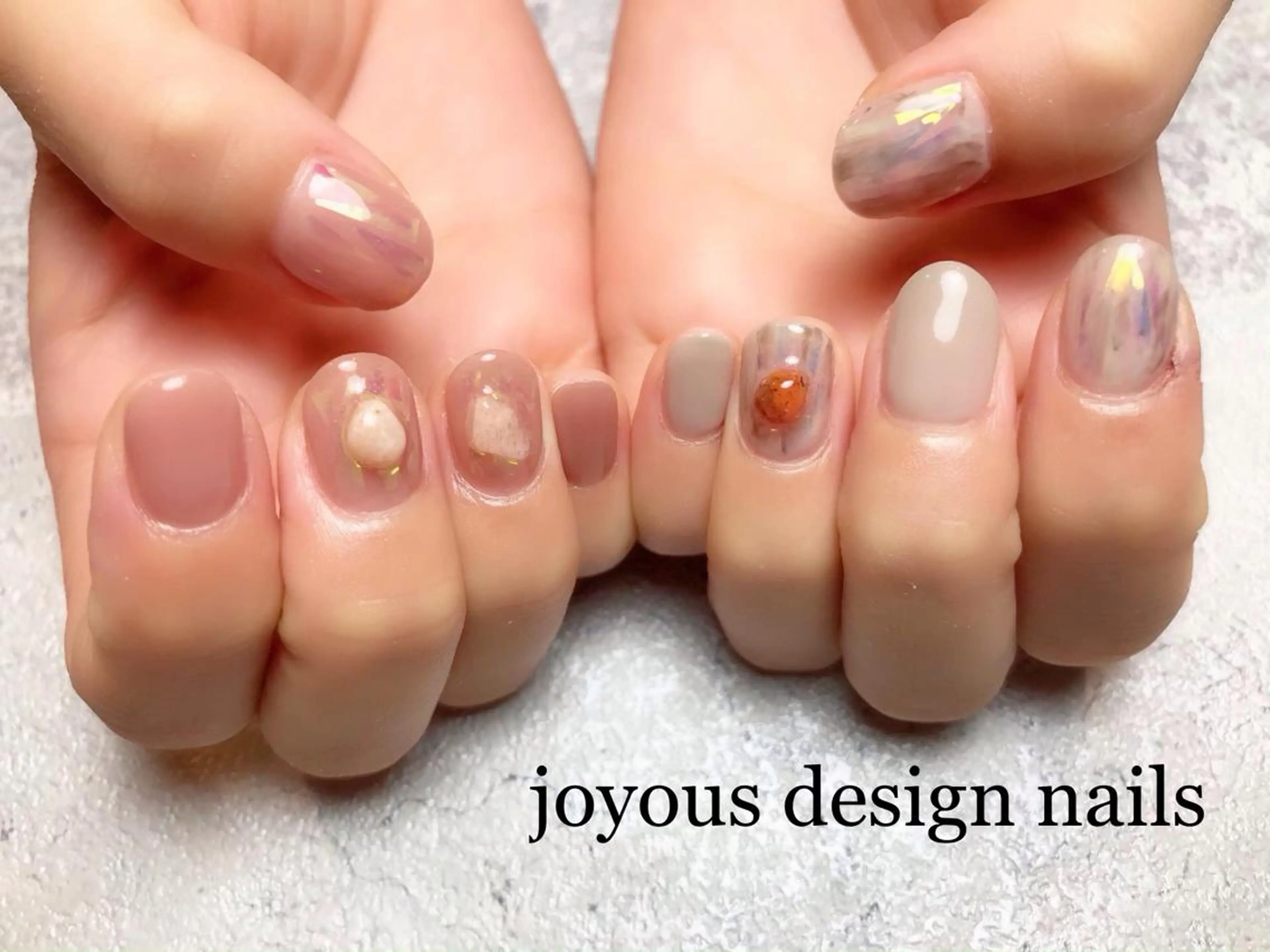 ネイル アートネイル ニュアンスネイル ハンドネイル jdn kayokoのネイルデザイン