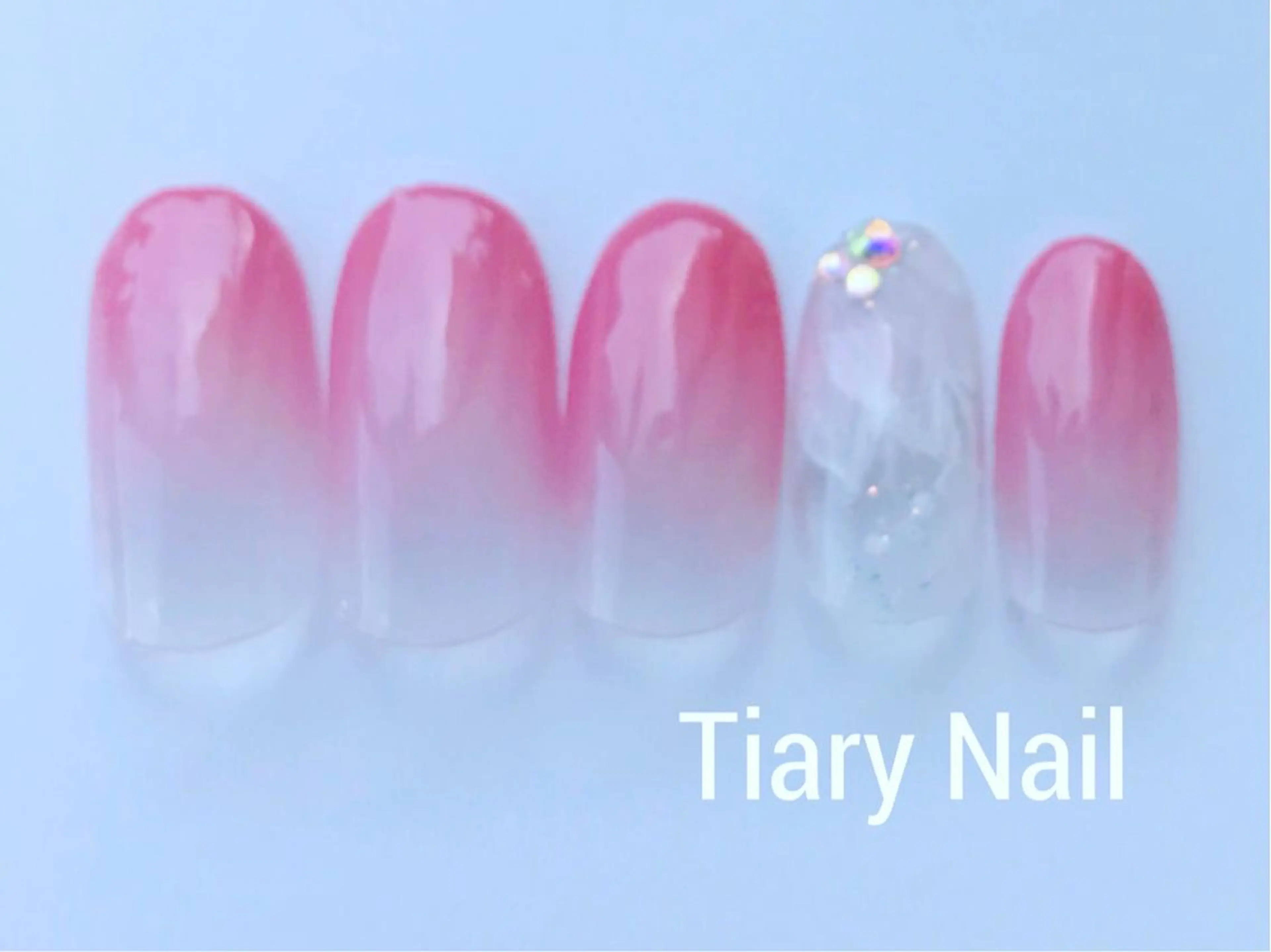 ネイル 💗🪽Tiary Nail🪽💗のネイルデザイン