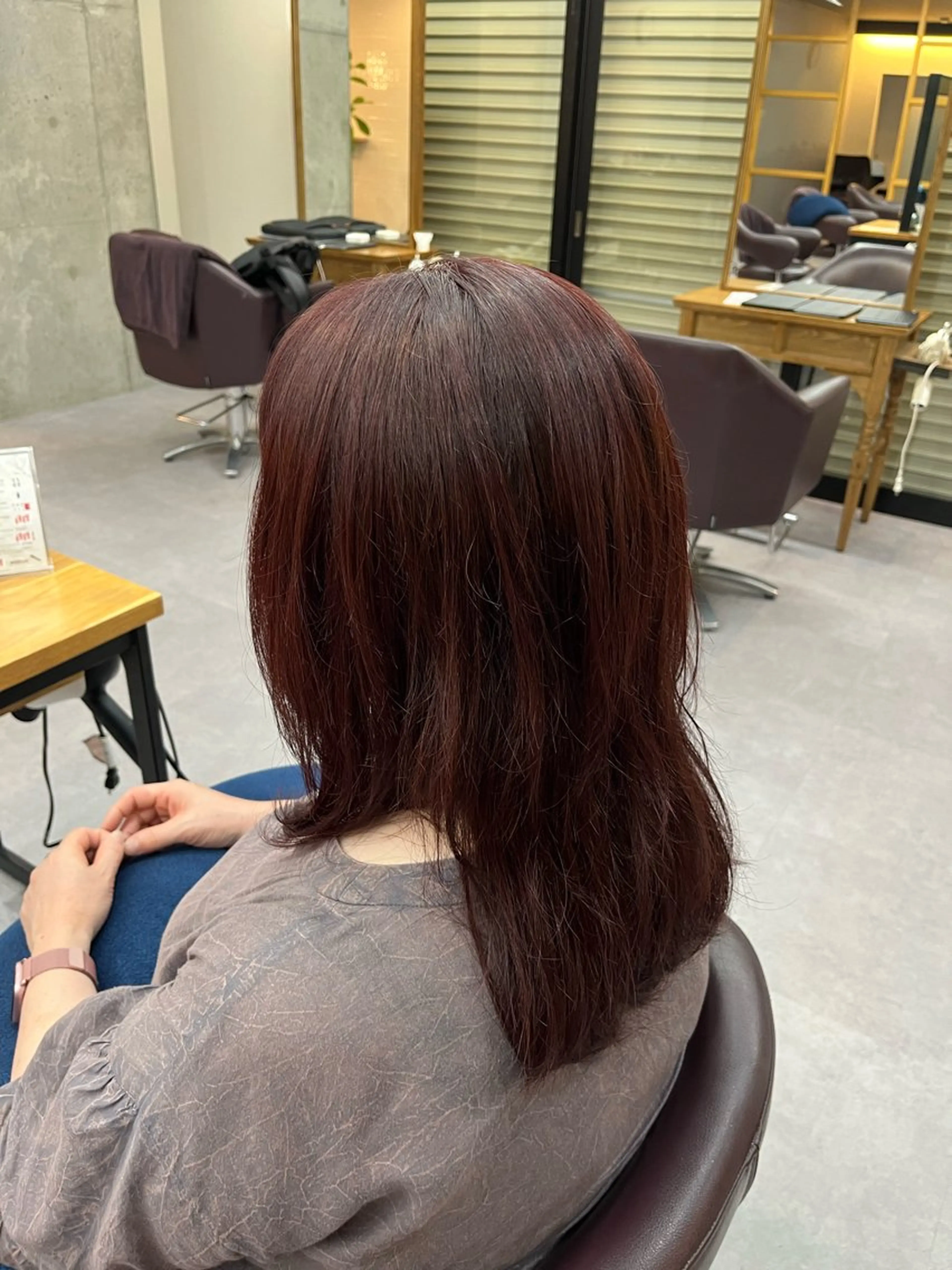 𓈒𓏸٭🍀カット（ミディアム、ロングレイヤーStyle）の写真