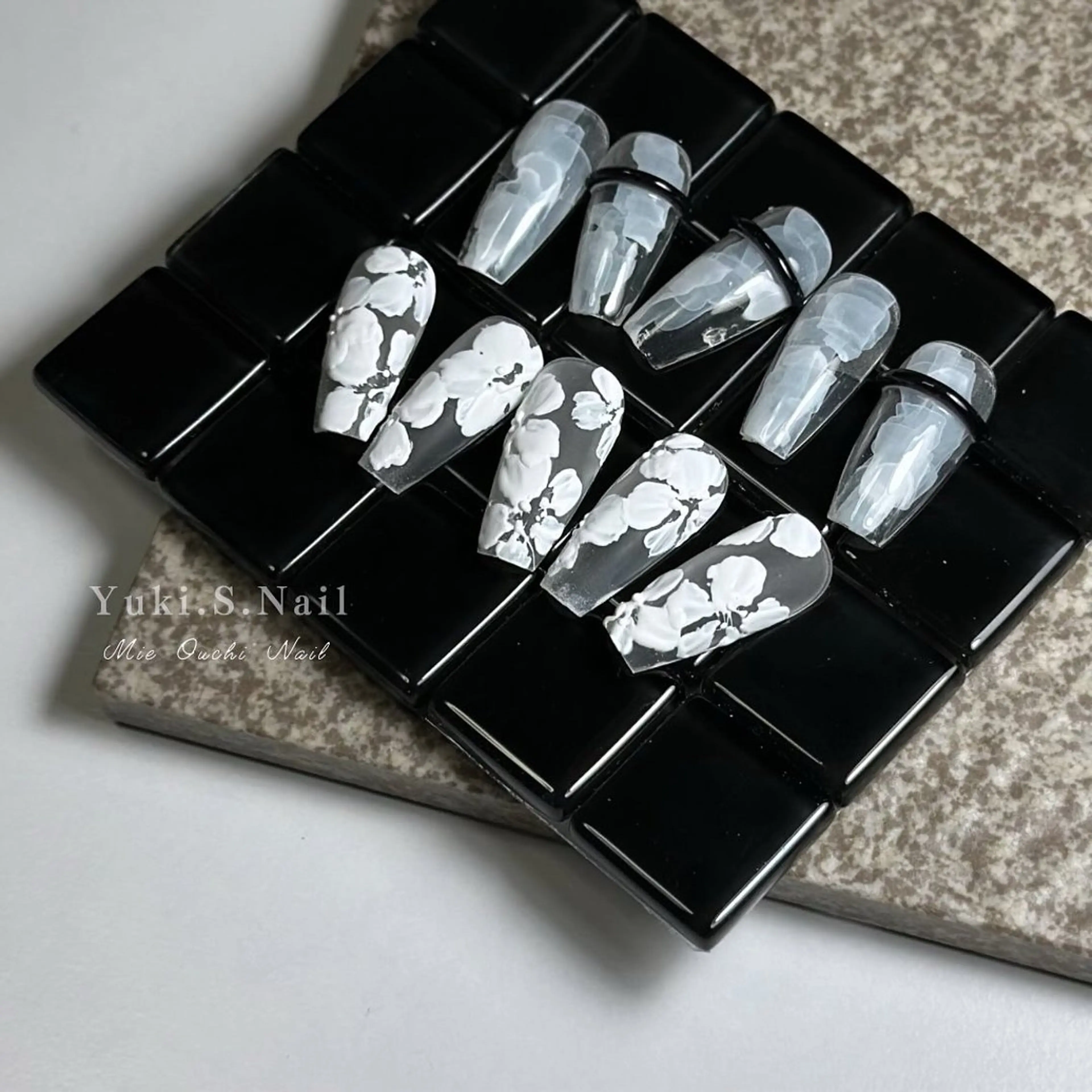 ロング ハンドネイル Yuki S.Nailのネイルデザイン