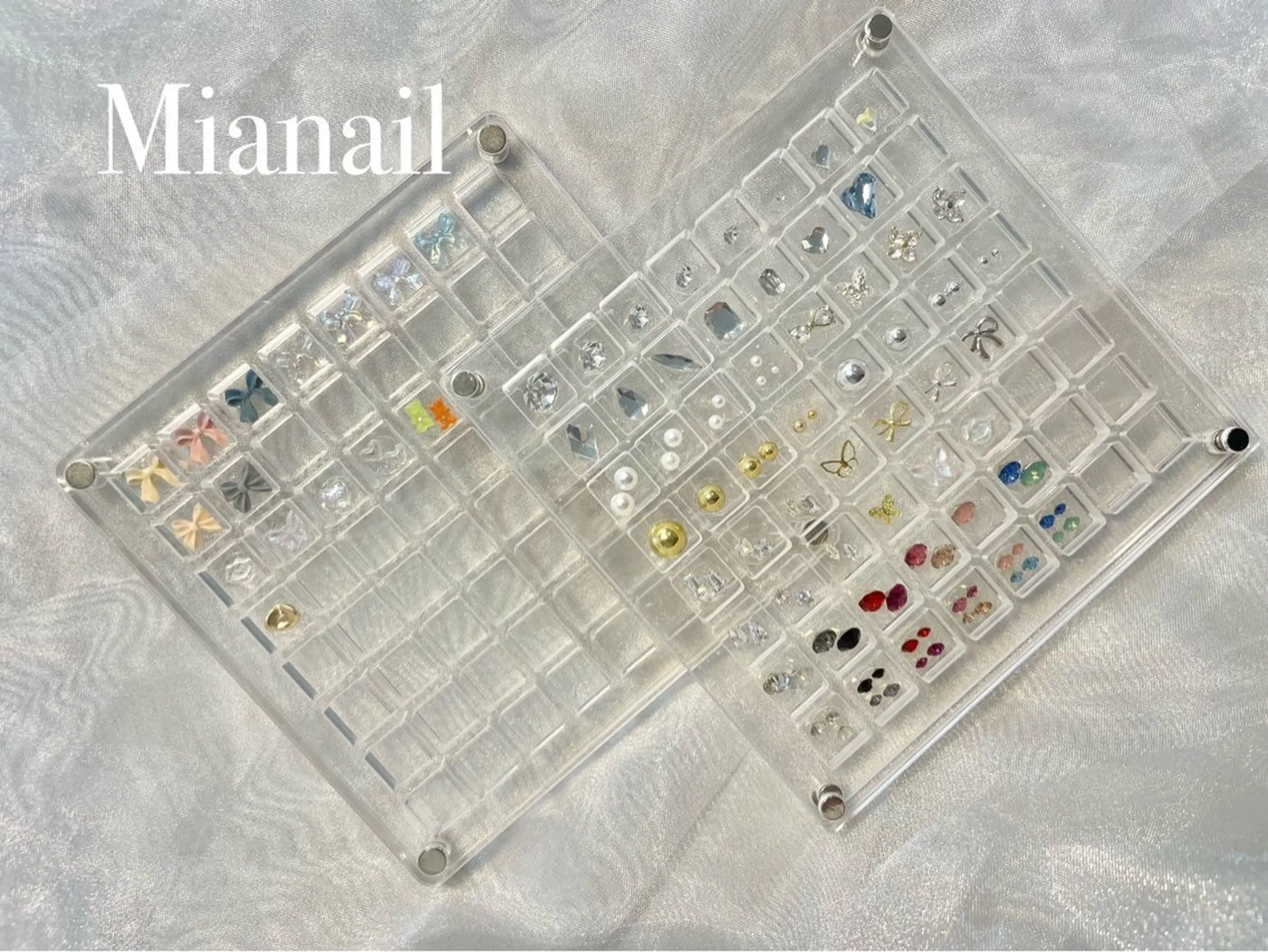 ネイル リボン Mia nail 【⠀ミアネイル 】のネイルデザイン