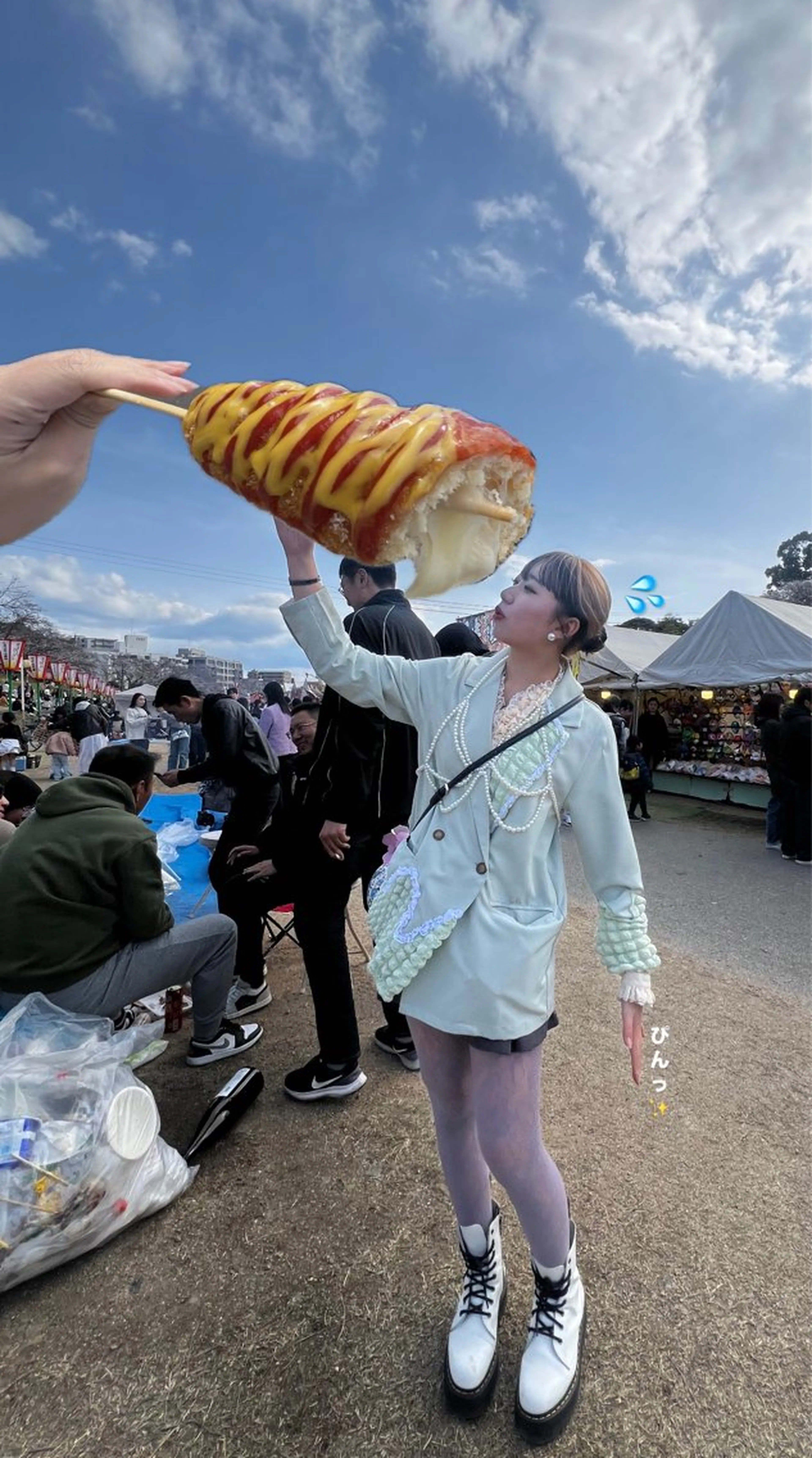 ミディアム カラー 岡山ハイトーン・ ルーツカラー/こもものヘアスタイル