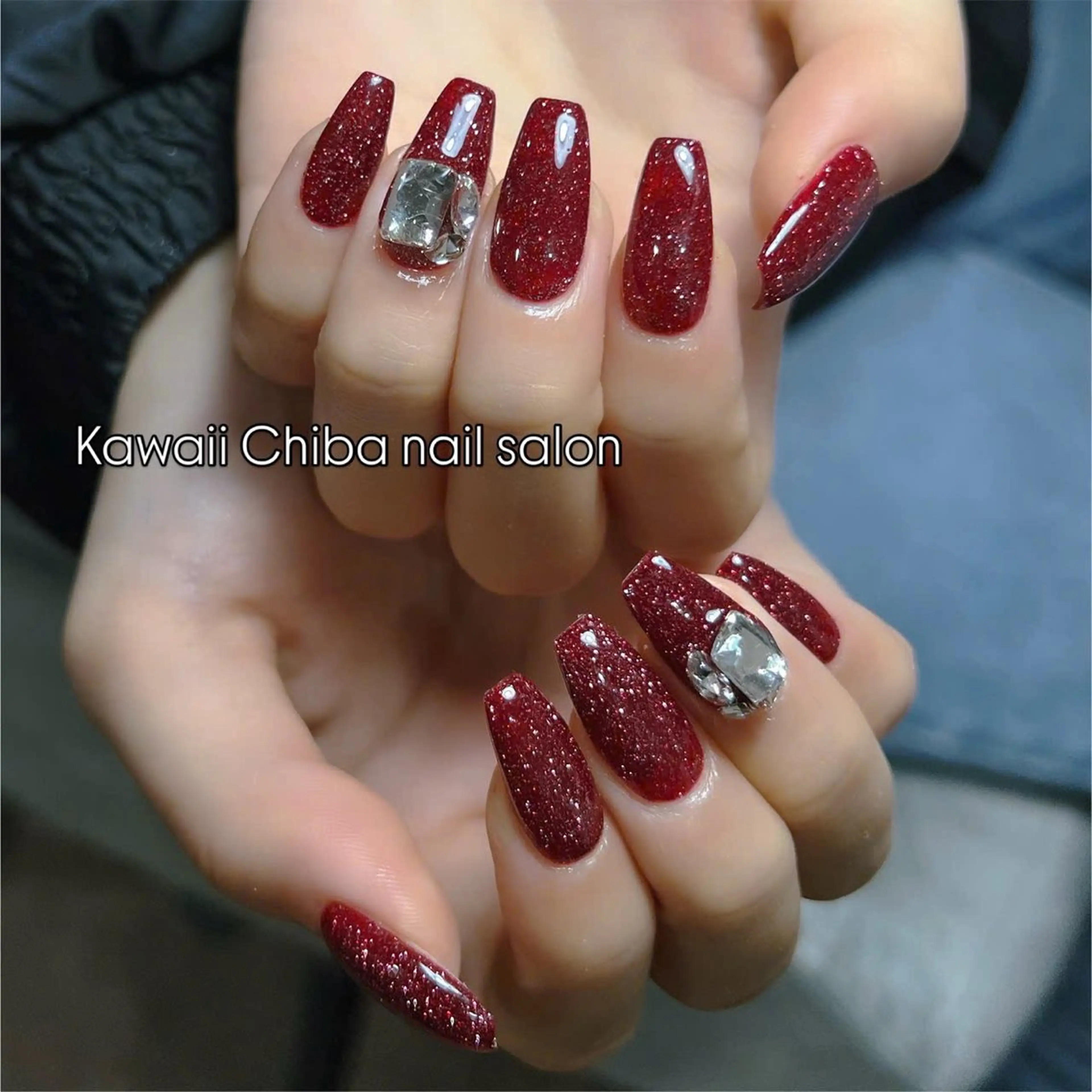 ネイル 韓国ネイル ワンホンネイル Kawaii _Nailのネイルデザイン