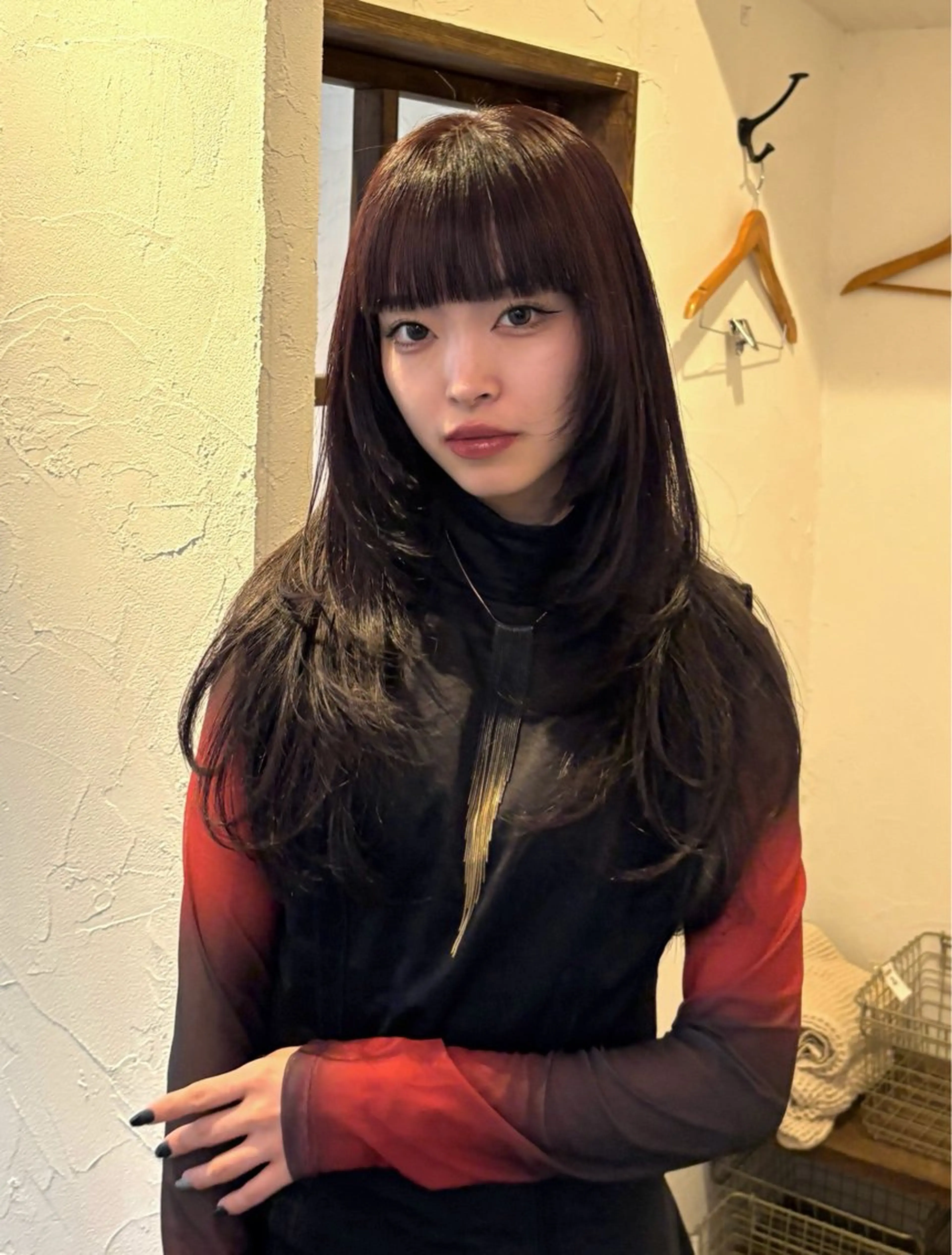 ロング Miyazaki Minoriのヘアスタイル