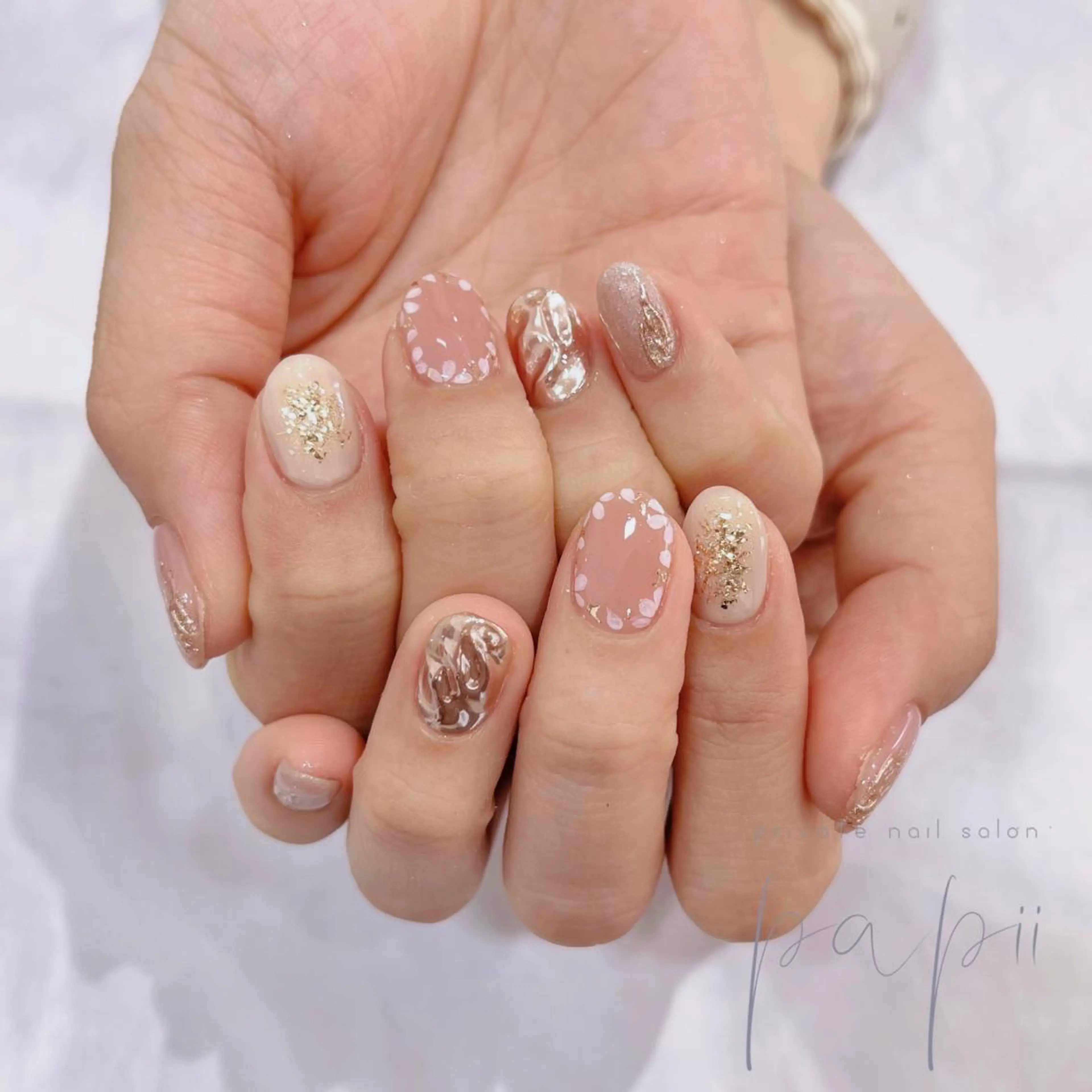 ネイル ハンドネイル private nail salon papii所属・papii☆ kurodaのネイルデザイン