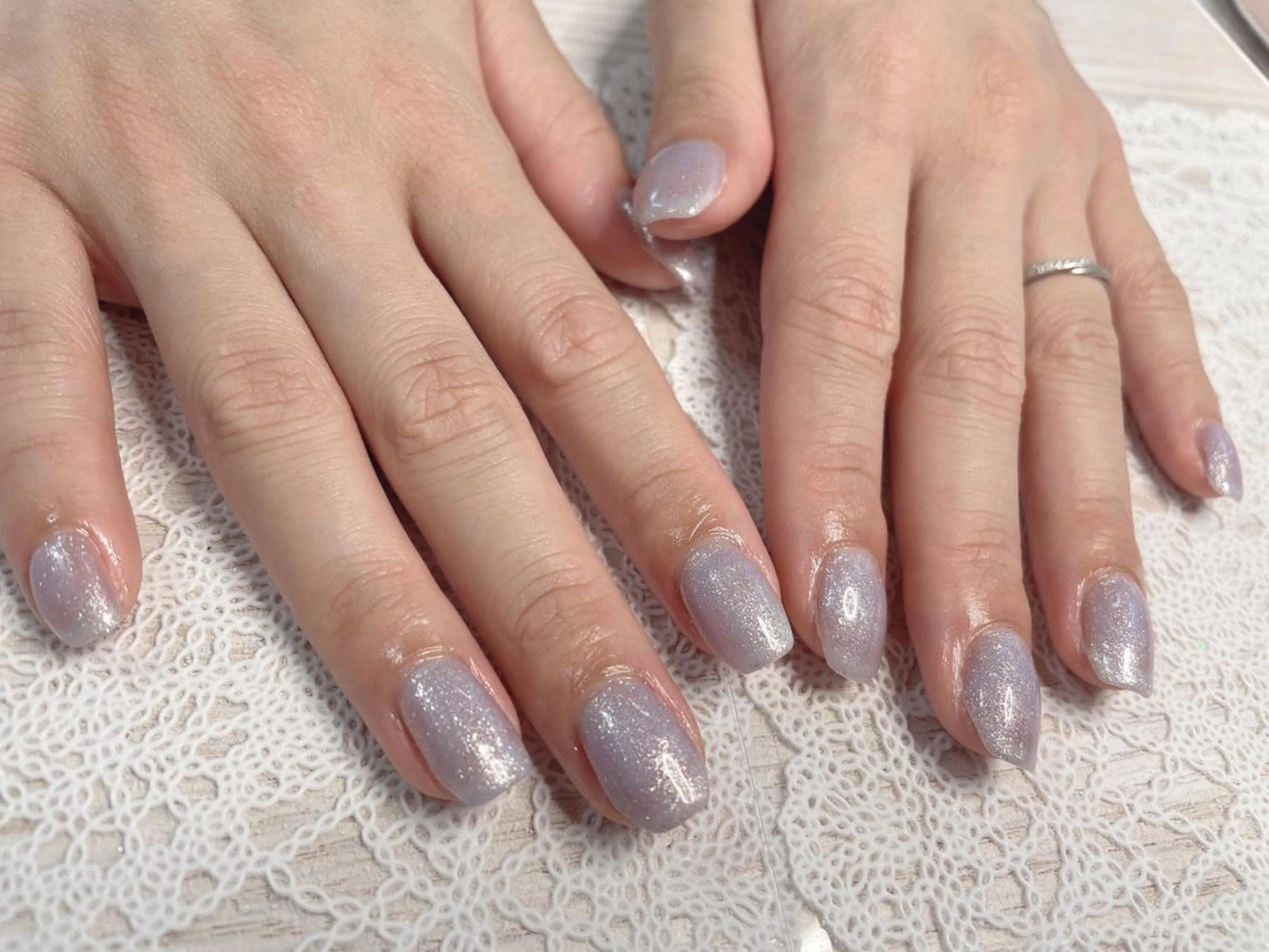 ネイル キラキラネイル ワンカラーネイル Puty Nailのネイルデザイン