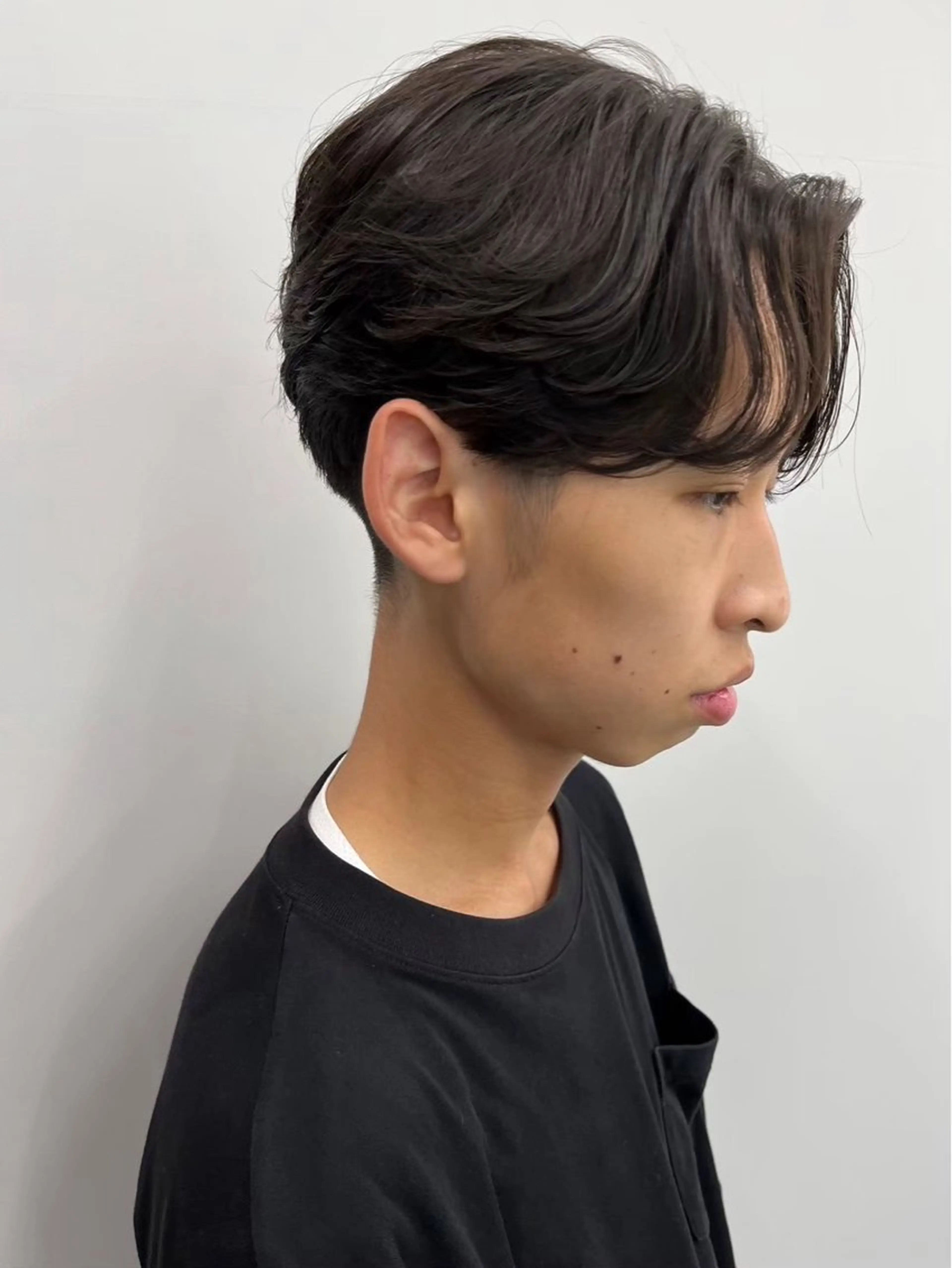 パーマ メンズ カット パーマ ニュアンスパーマ/ ウルフ/ときなのヘアスタイル