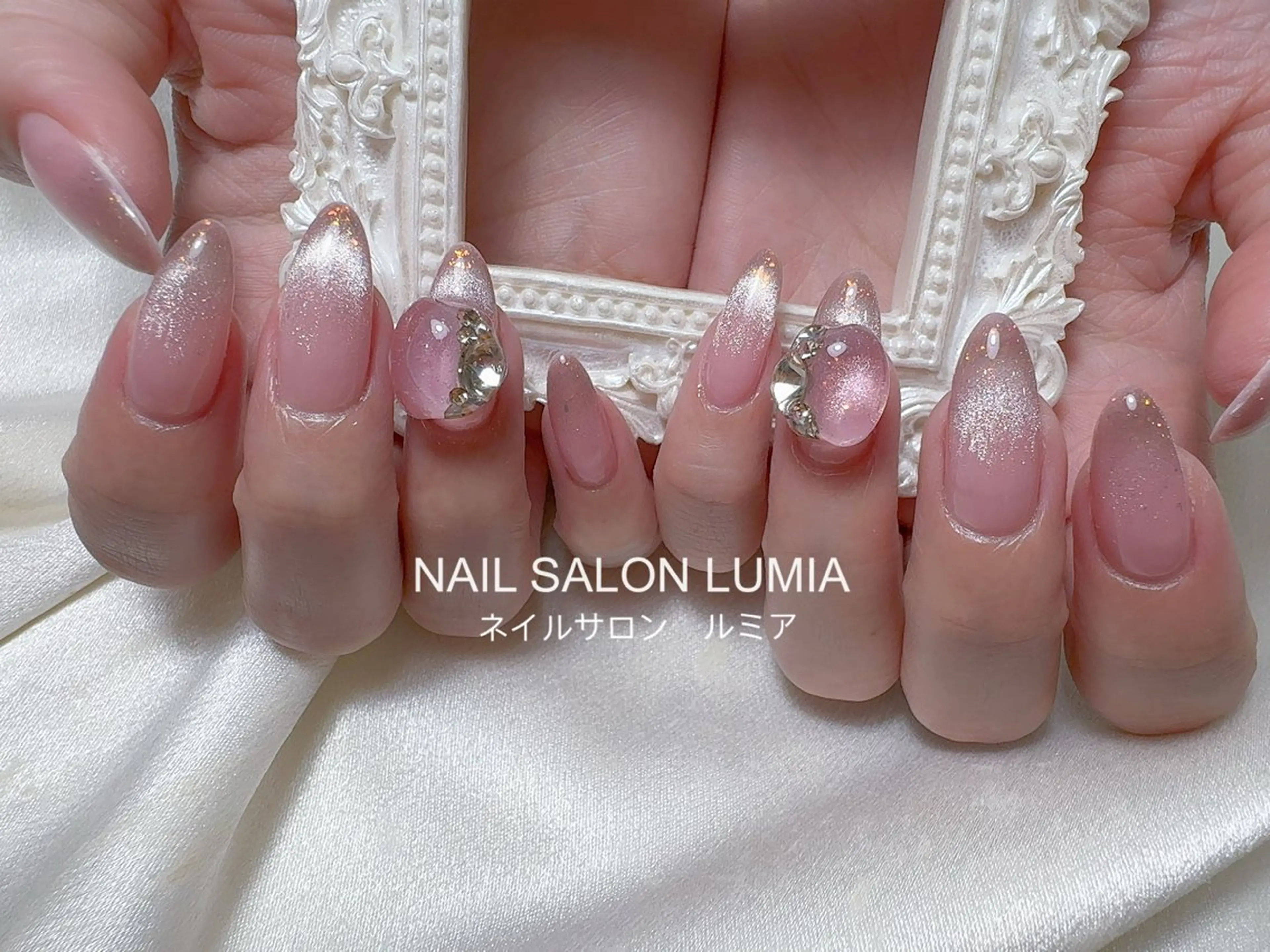 ネイル ハンドネイル ネイルサロン ルミア Lumia 店長のネイルデザイン