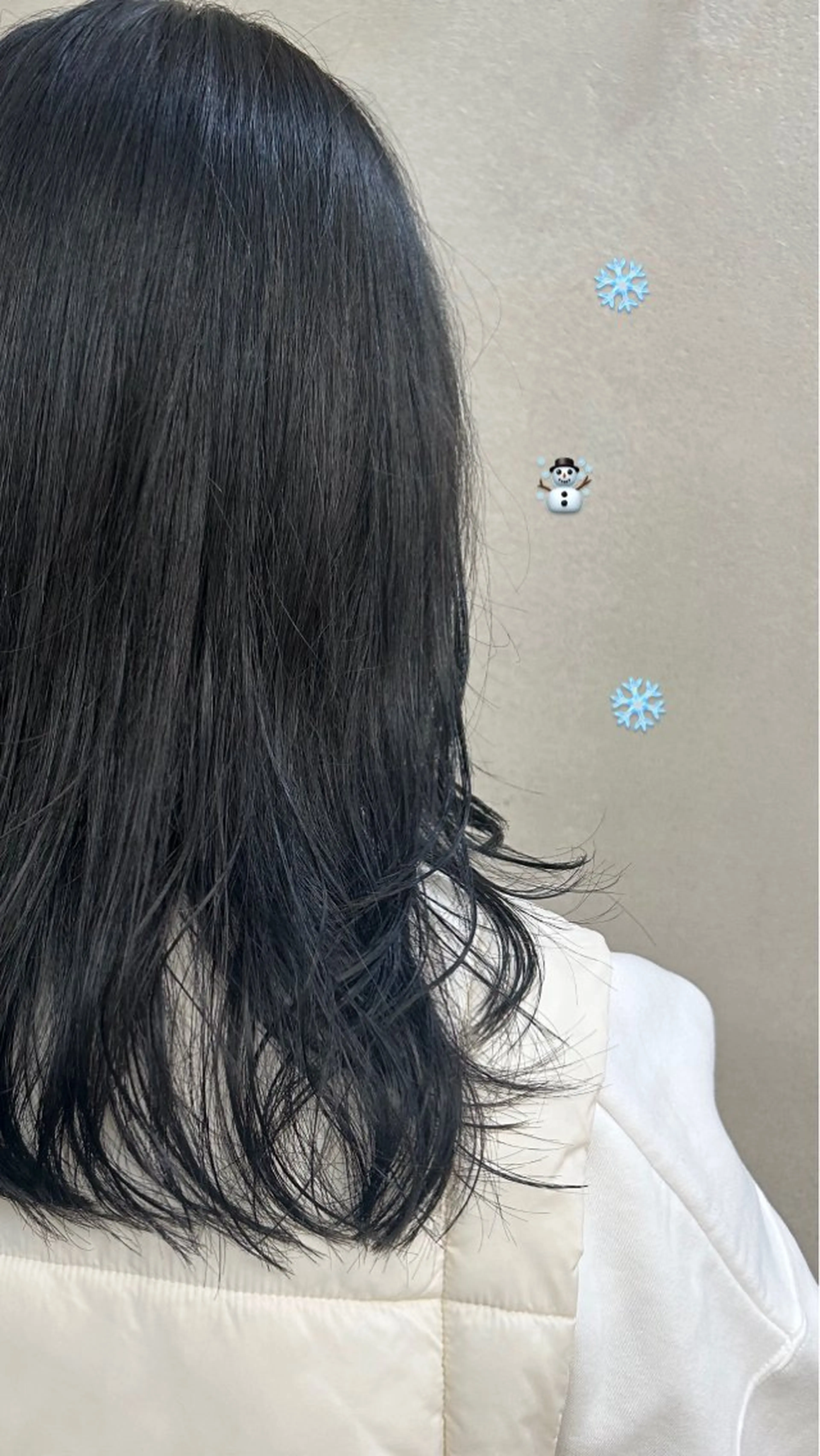 ミディアム カラー 艶髪に✧ / 透明感 カラー / 冨成のヘアスタイル