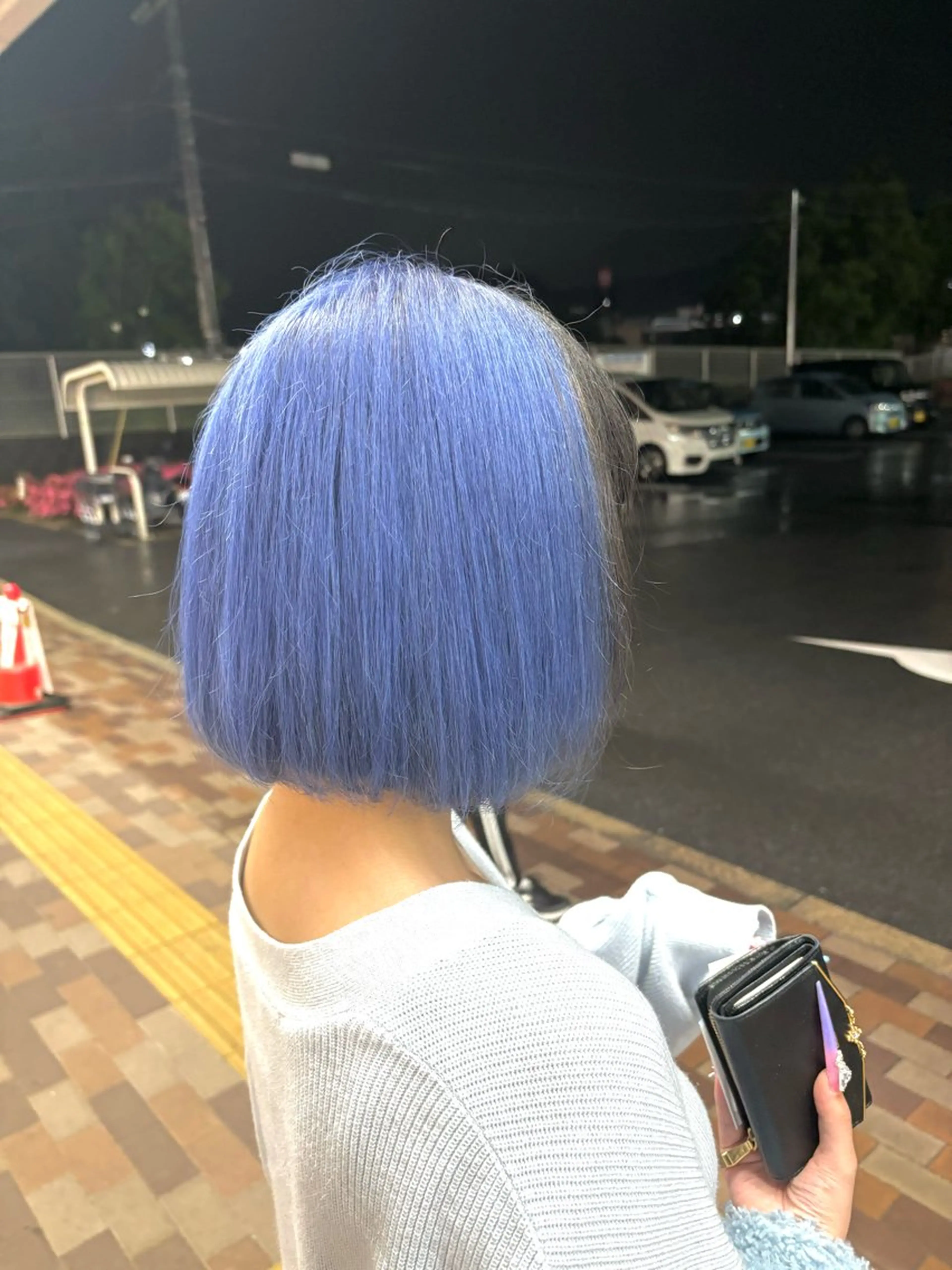 ミディアム カット ヘアカラー 田中 沙也香のヘアスタイル