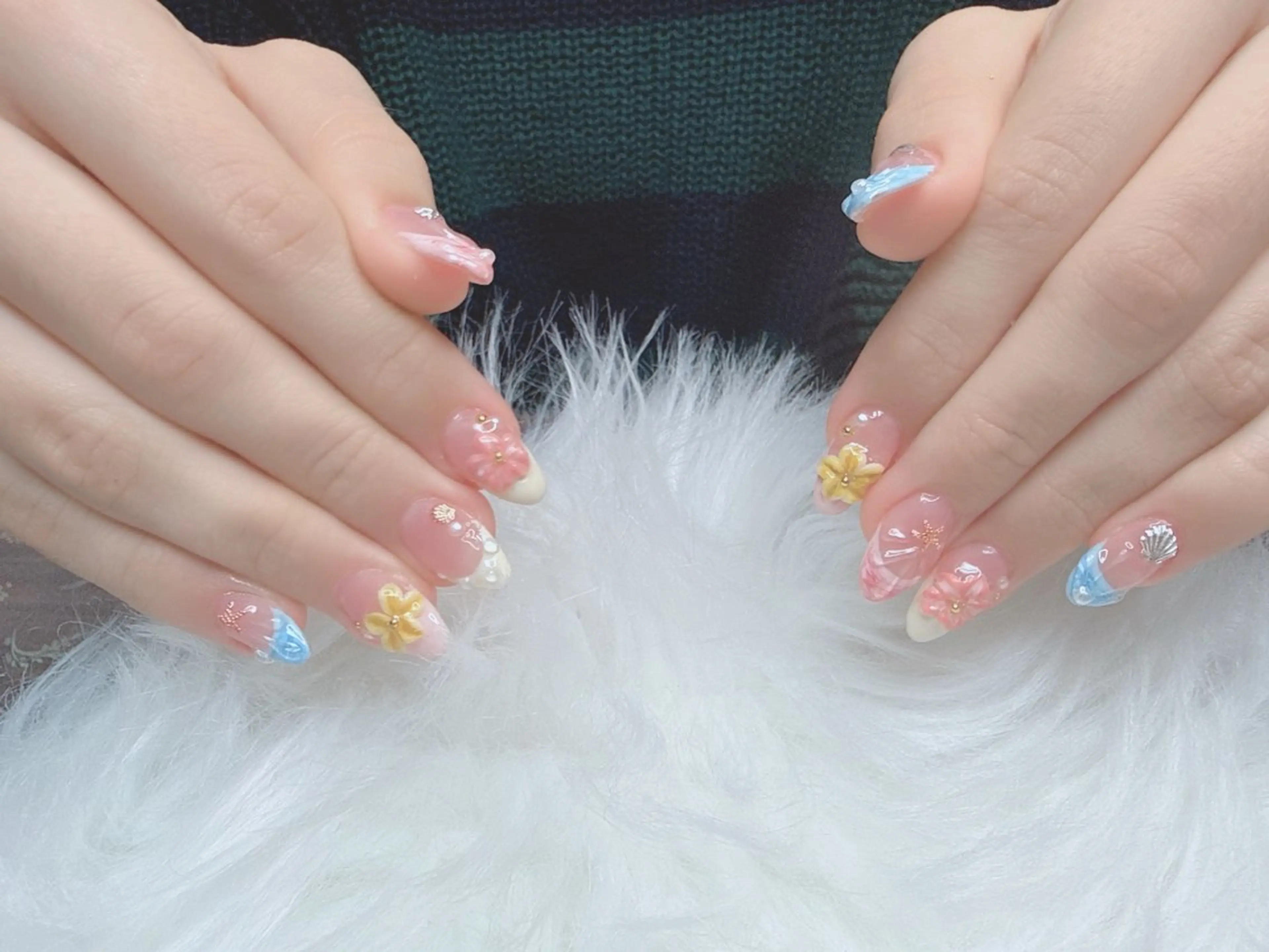 ネイル ハンドネイル Lady Nails 1993所属・タナカ フォンのネイルデザイン