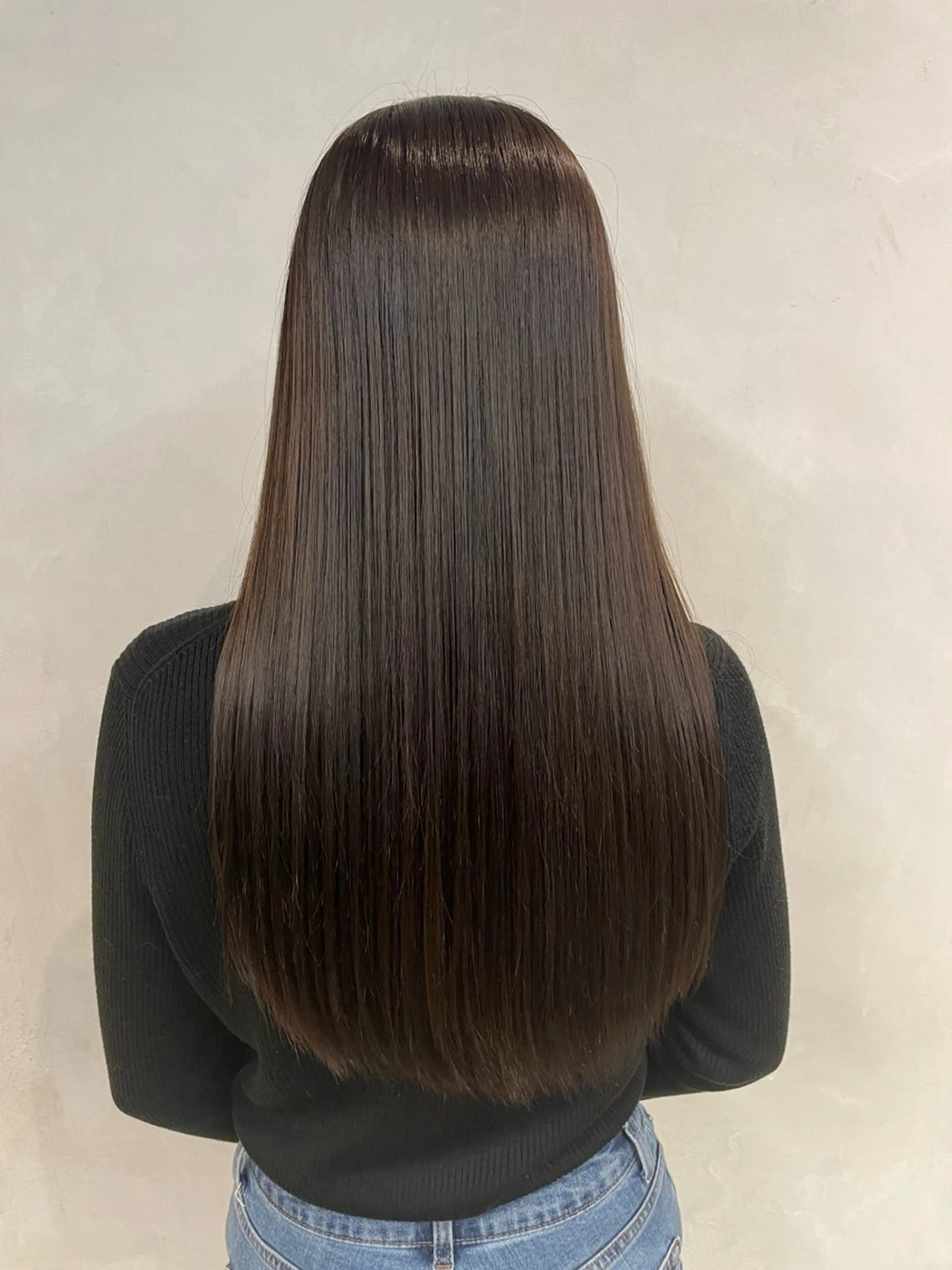 縮毛矯正➕毛先整えカット✂️の写真