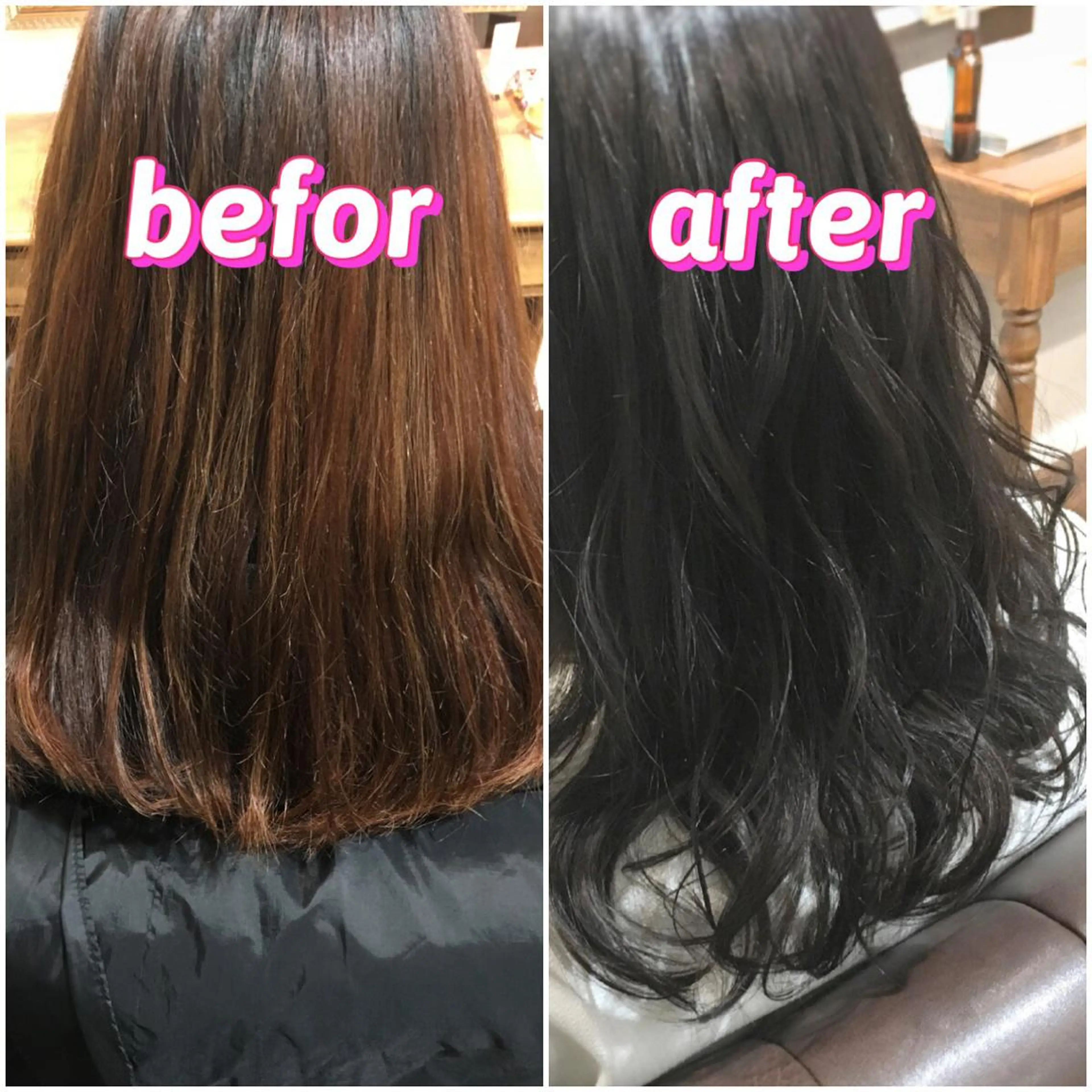 セミロング カラー ヘアアレンジ ダークグレー ダークグレージュ グレージュ レイヤーカット As hair所属・柔らか垢抜けｶﾗｰと ｶｯﾄ🫧ASUKAのヘアスタイル