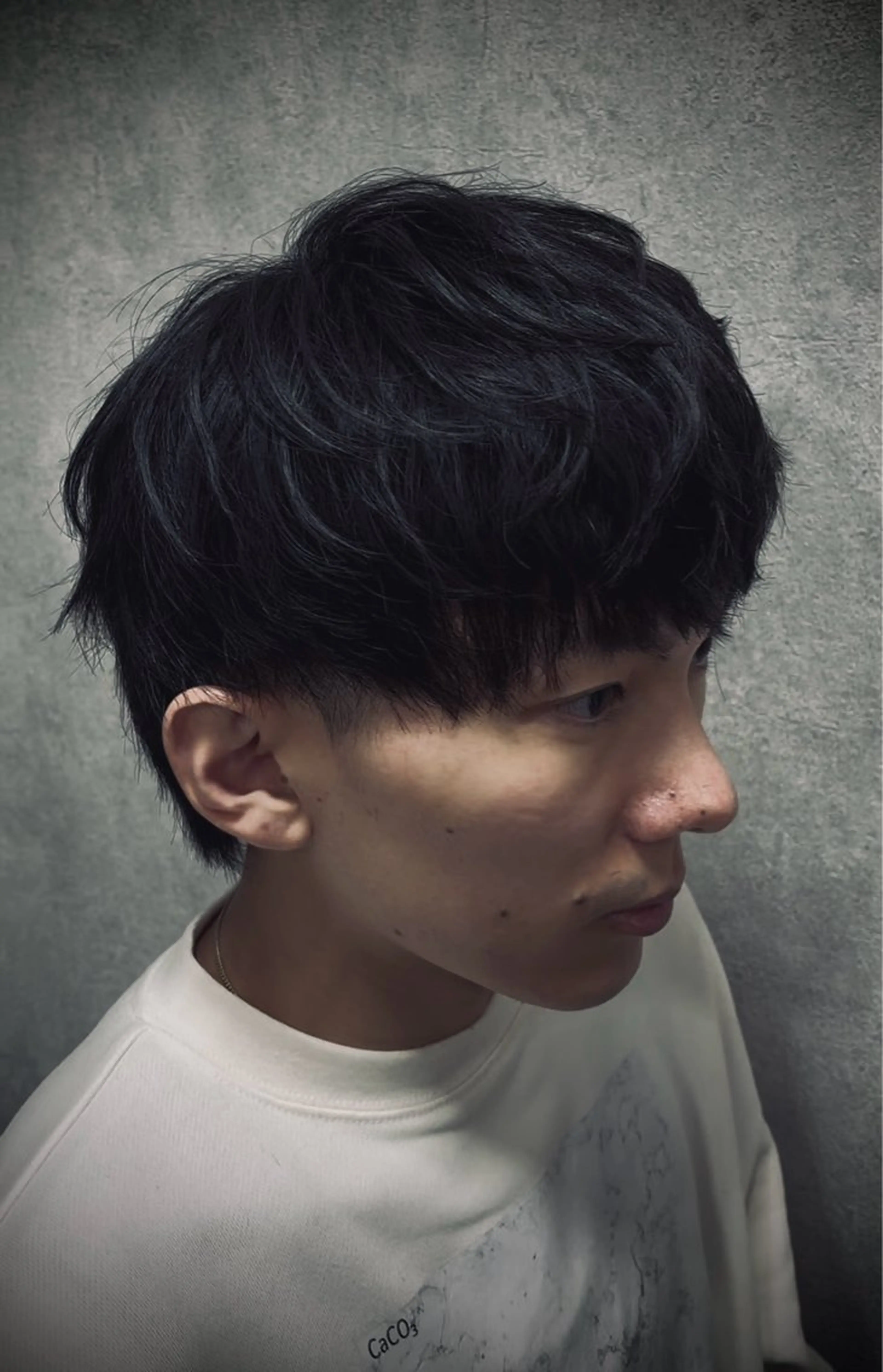 ショート カラー パーマ メンズ マッシュ JADE with AKROS所属・JADEwith AKROS✨サヤカのヘアスタイル