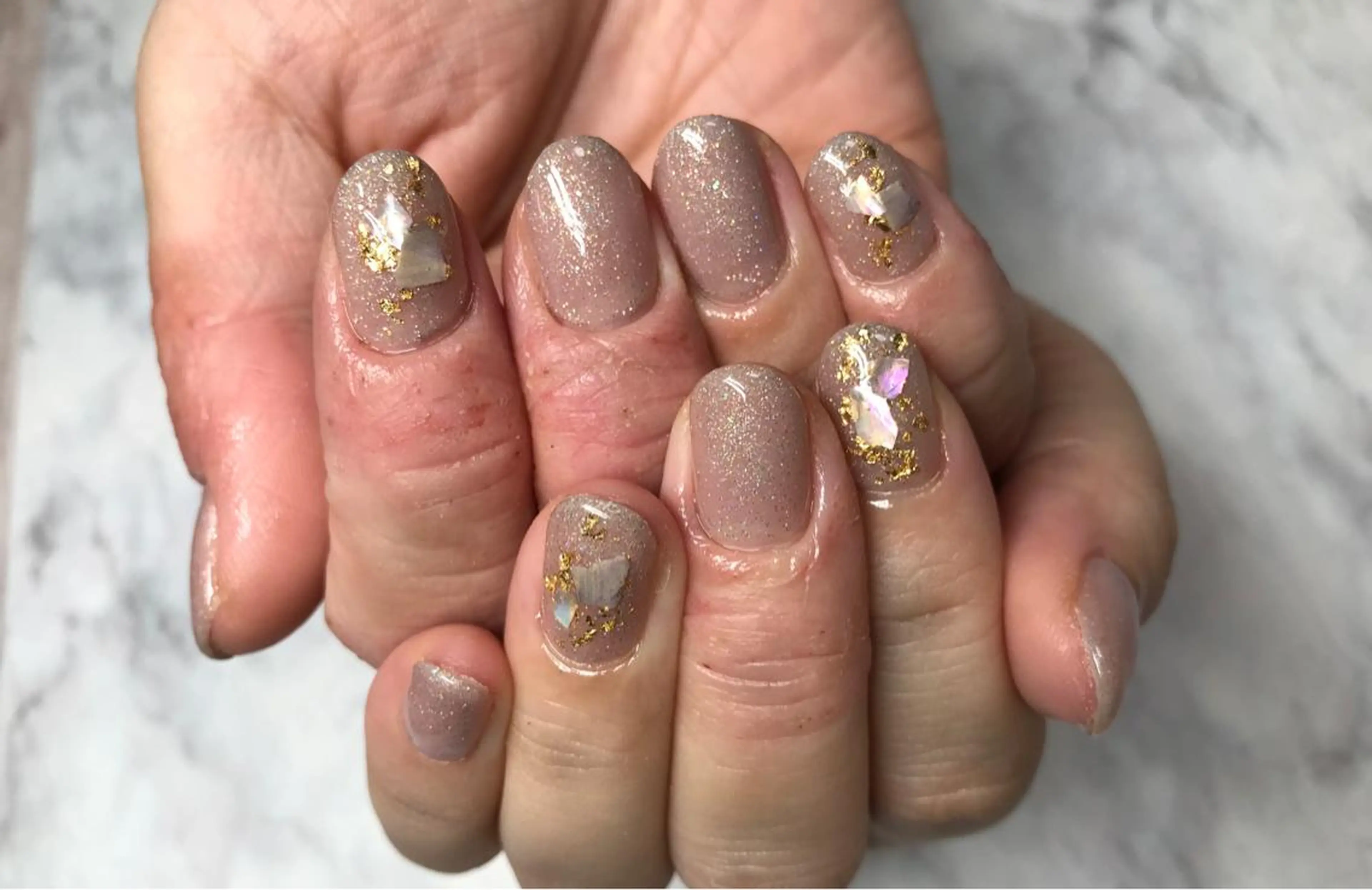 ネイル ハンドネイル Mana‪ ‪·͜· ❤︎‬のネイルデザイン