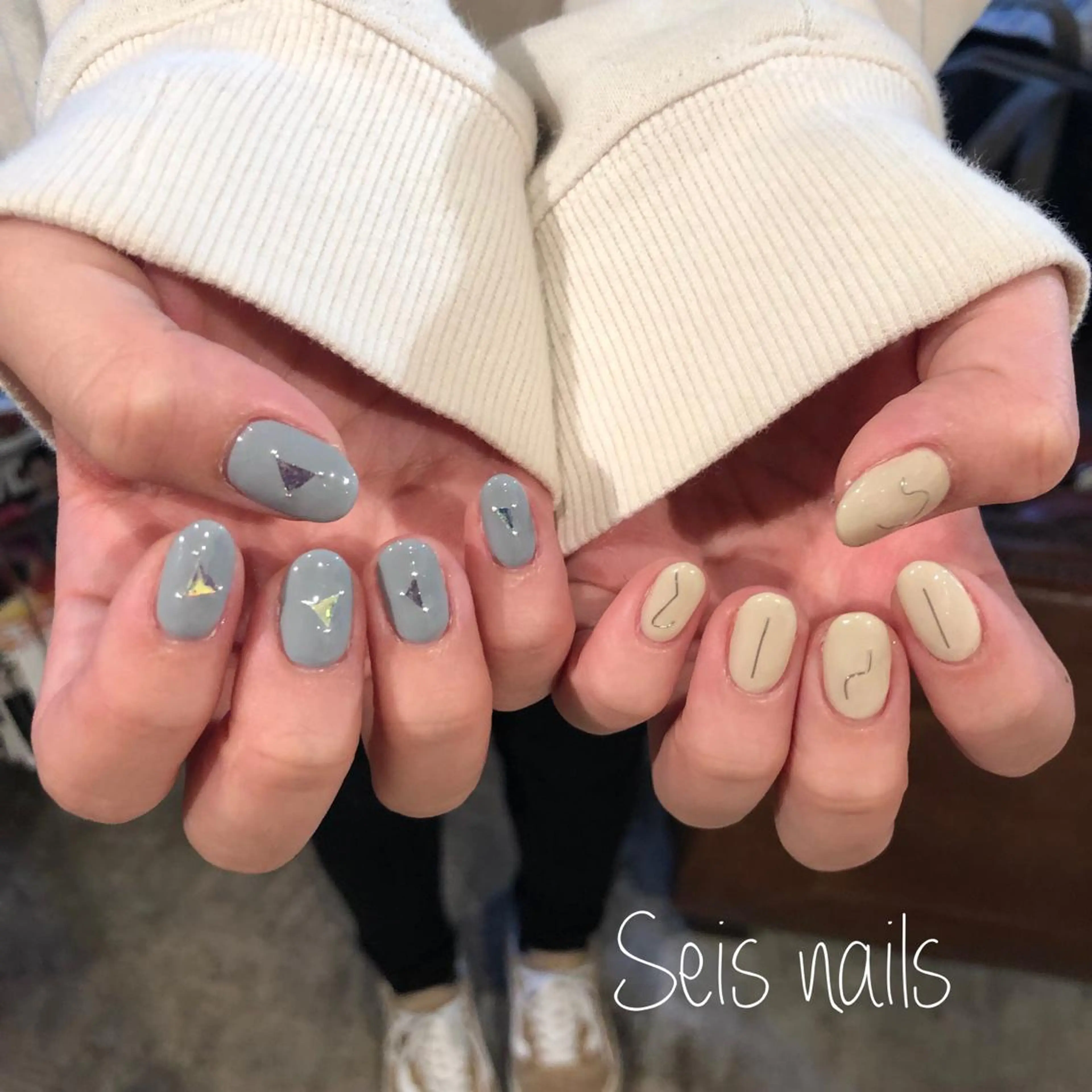 ネイル ハンドネイル Seis Shihoのネイルデザイン
