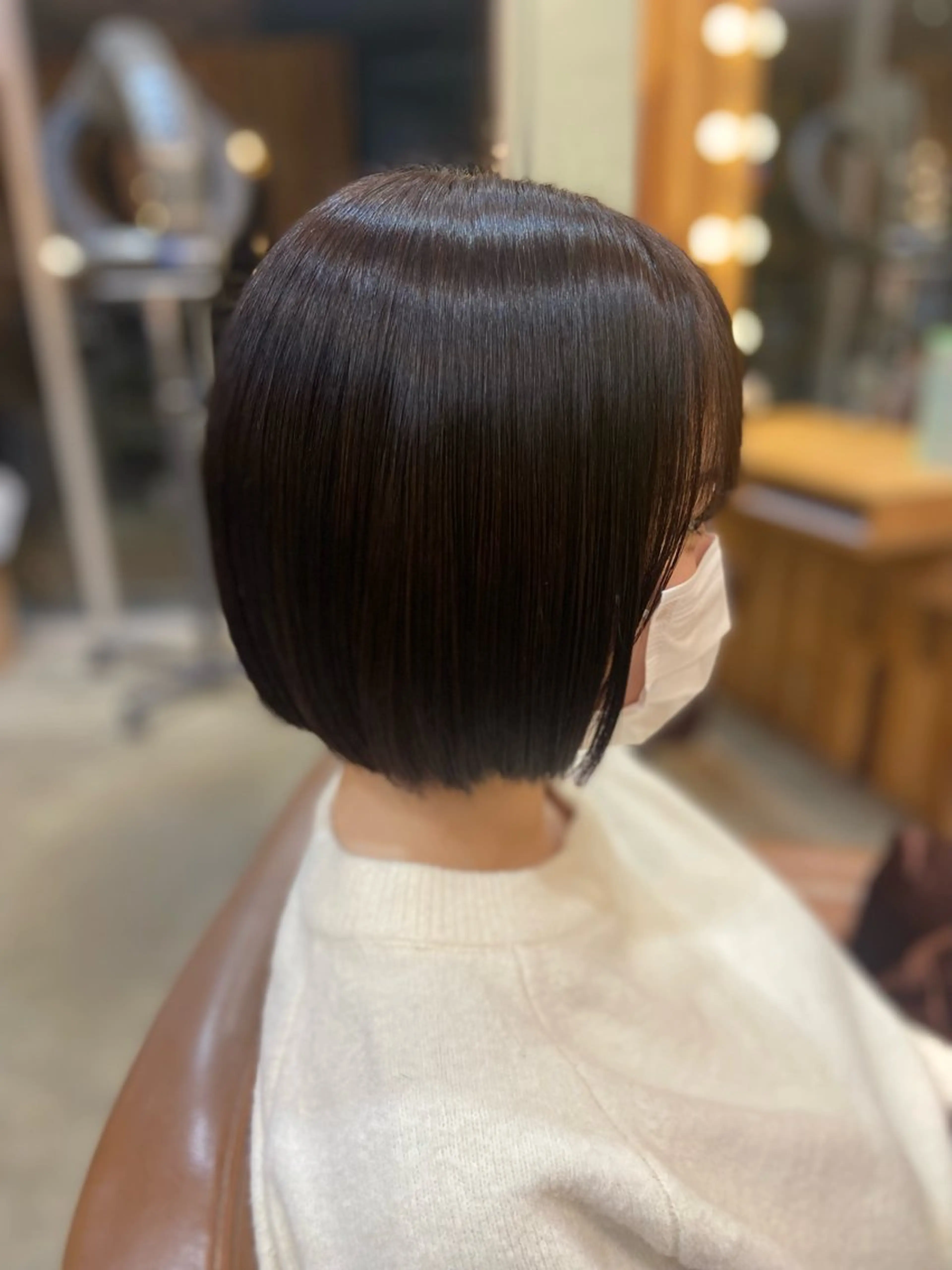 ショート 髙橋紋菜🍏 イオンモール名取2階のヘアスタイル